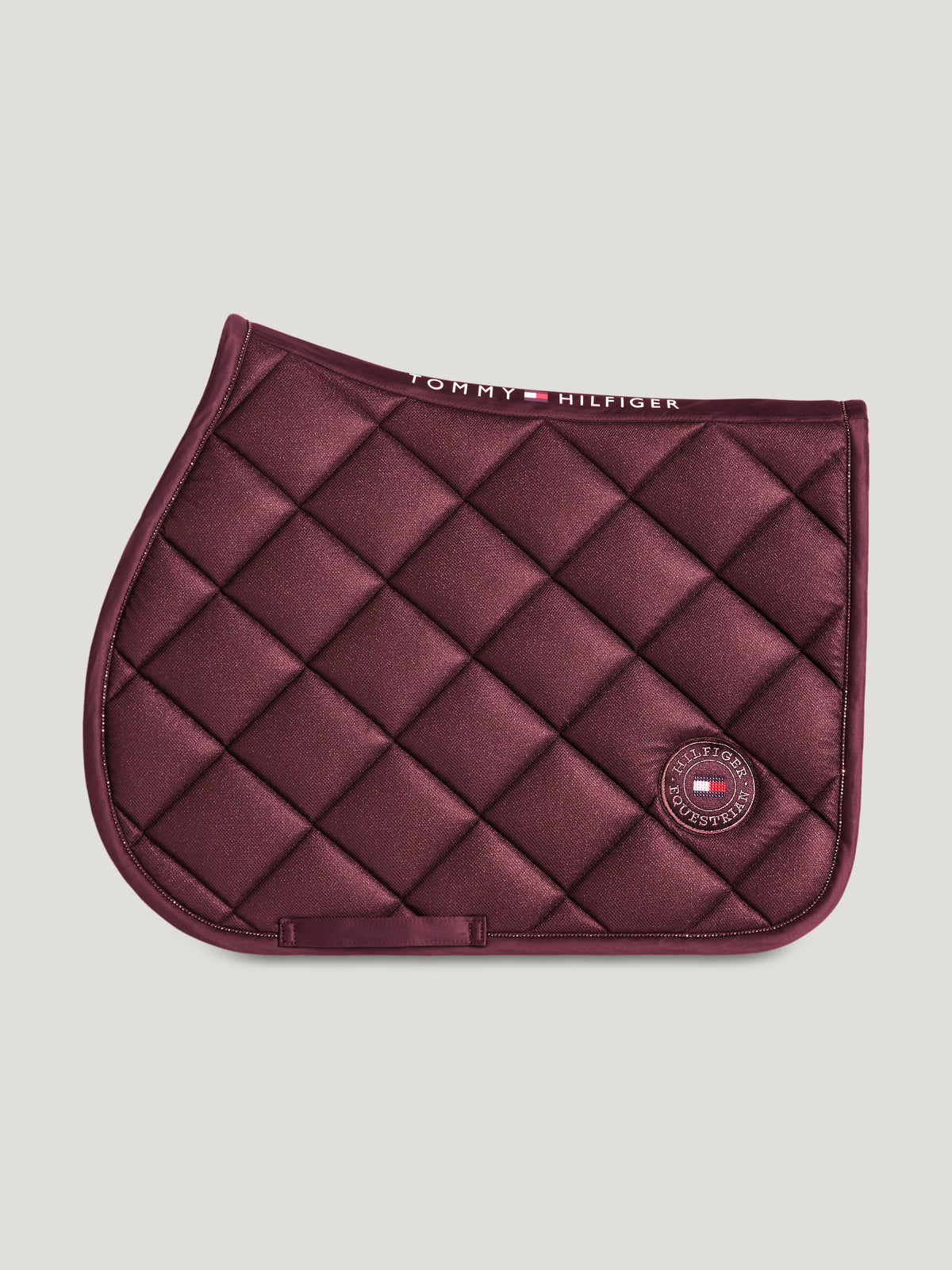 Parsons Jumping Saddlepad DEEP BURGUNDY