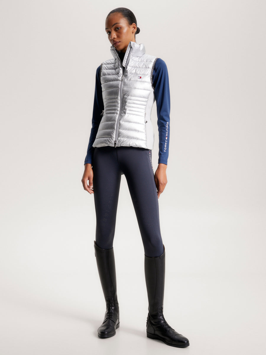 Silver puffer outlet vest womens