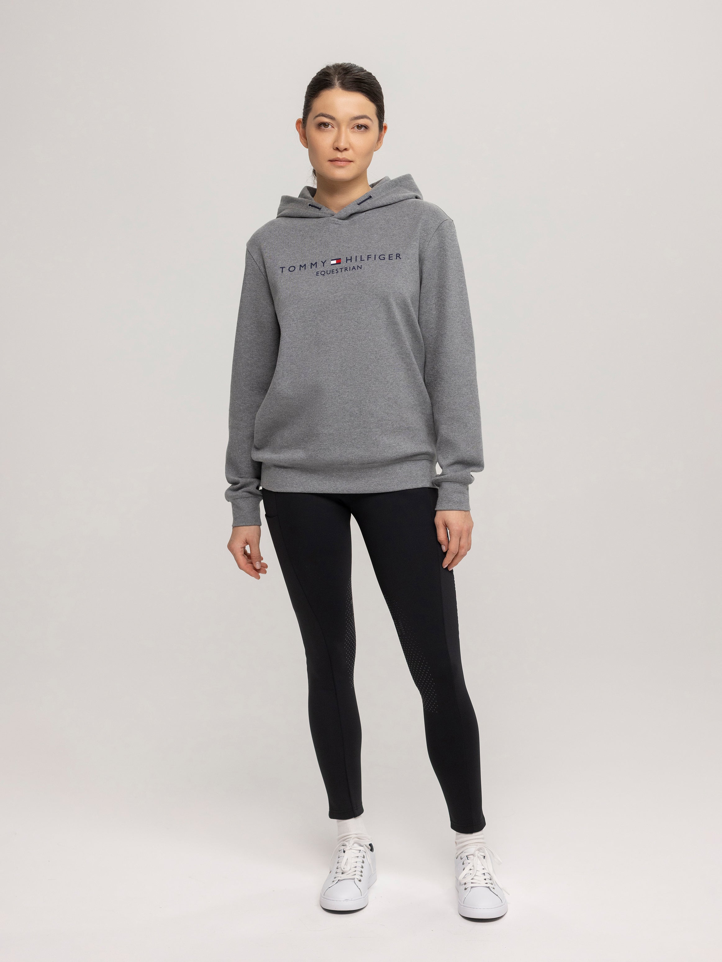 Sweat à Capuche Graphique Williamsburg GREY MÉLANGE