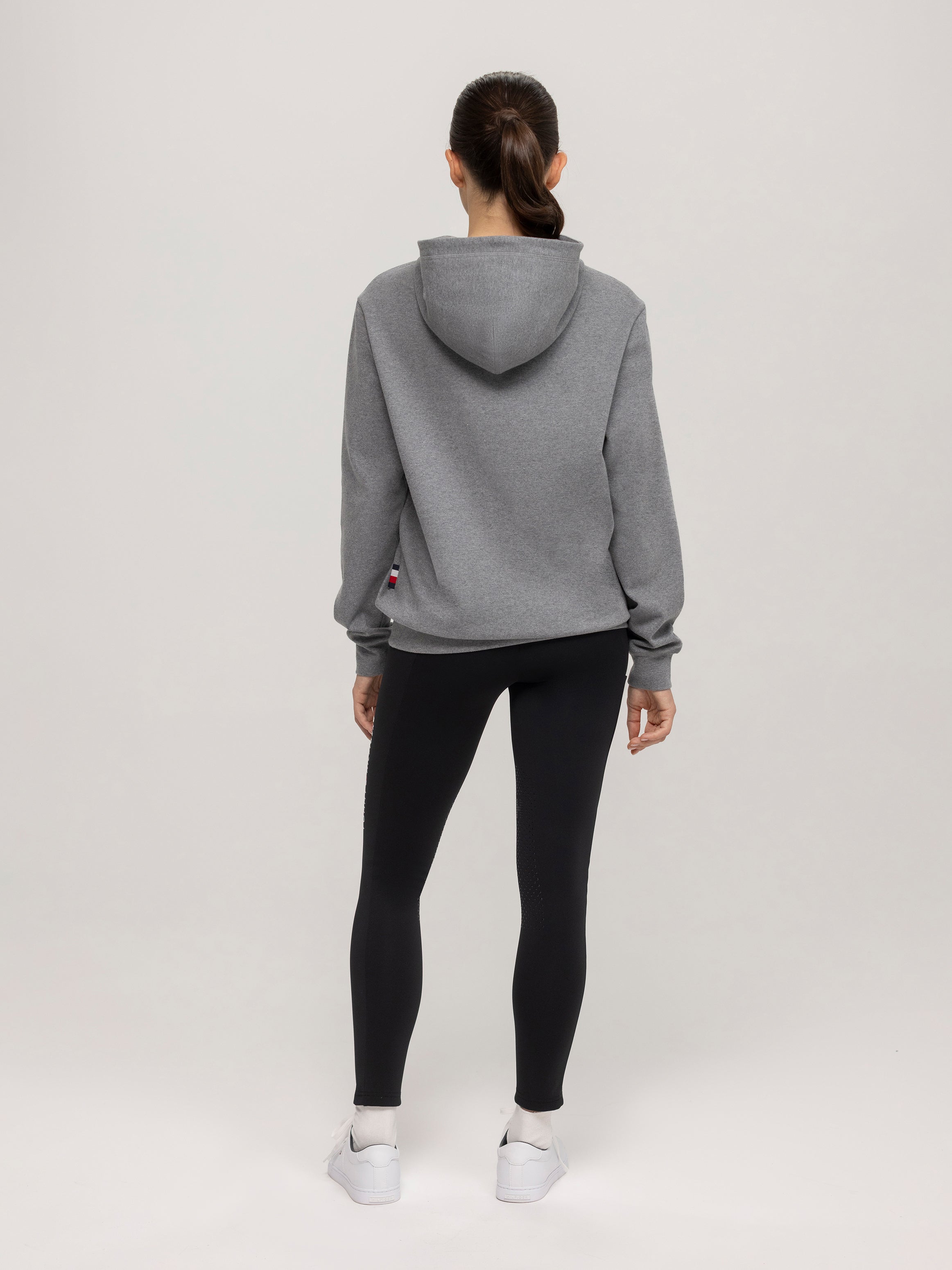 Sweat à Capuche Graphique Williamsburg GREY MÉLANGE