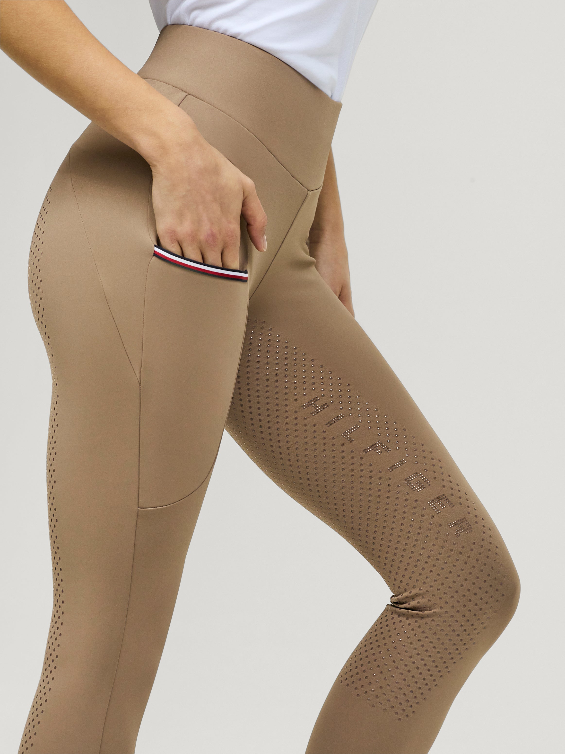 Elmira All-Year Full Grip Leggings FOSSIL