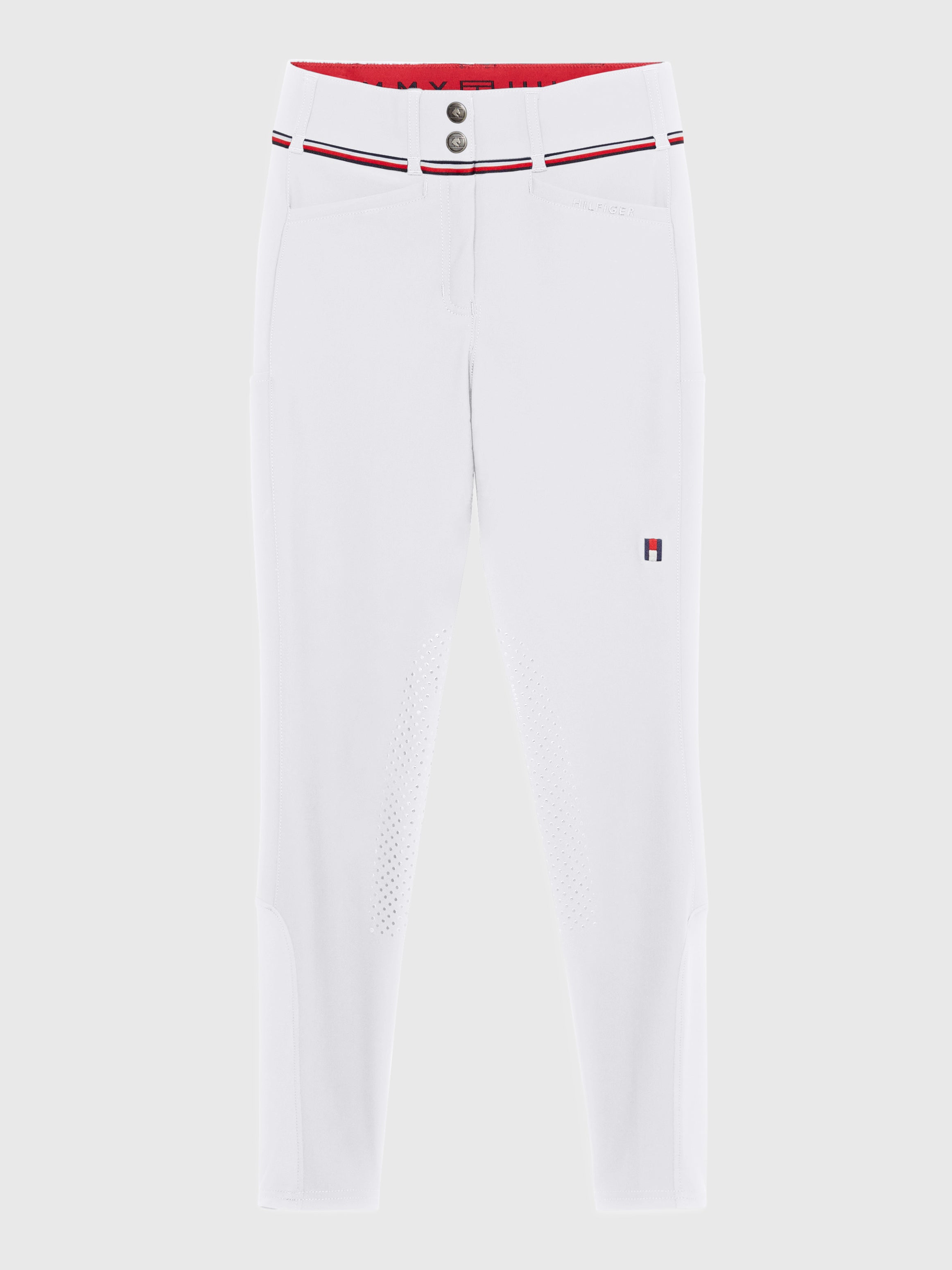 Geneva Ganzjahres Kniebesatz Reithose THE OPTIC WHITE