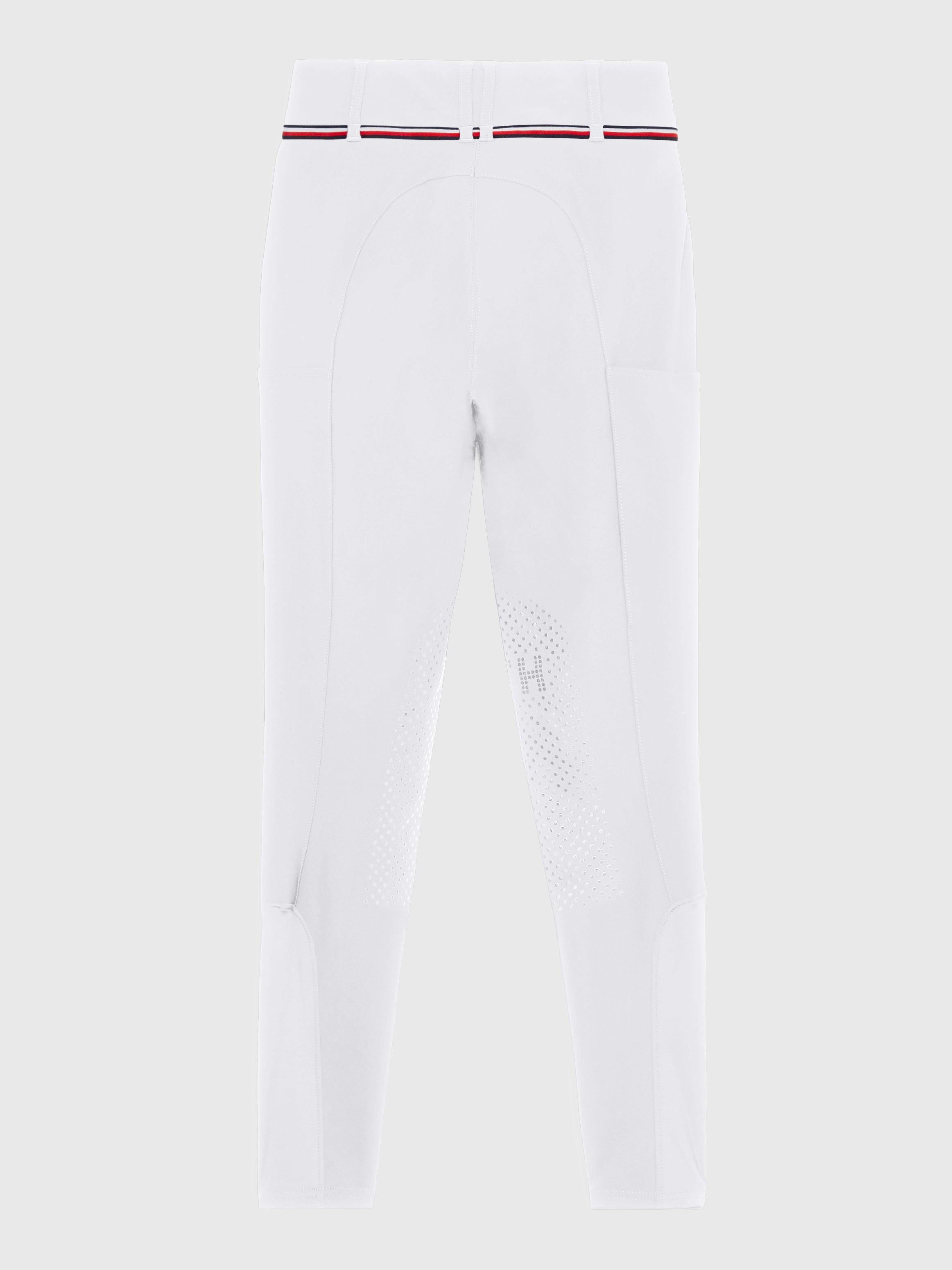 Geneva Ganzjahres Kniebesatz Reithose THE OPTIC WHITE