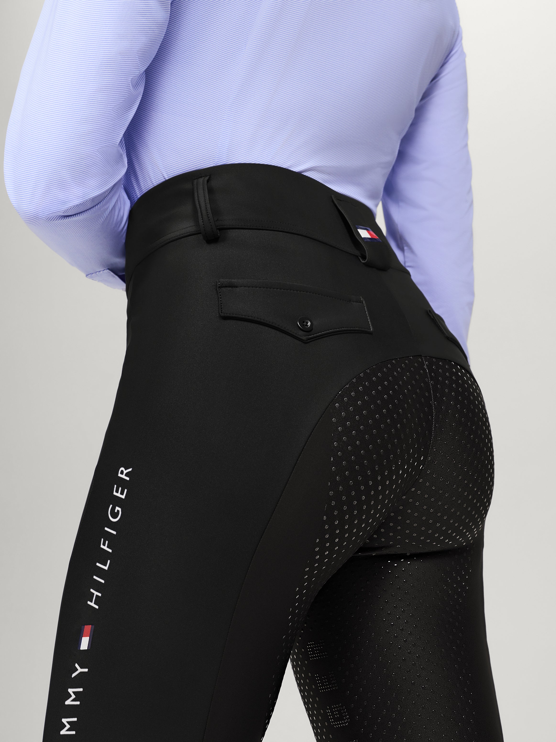 Highland Hybrid Full-Grip Breeches BLACK