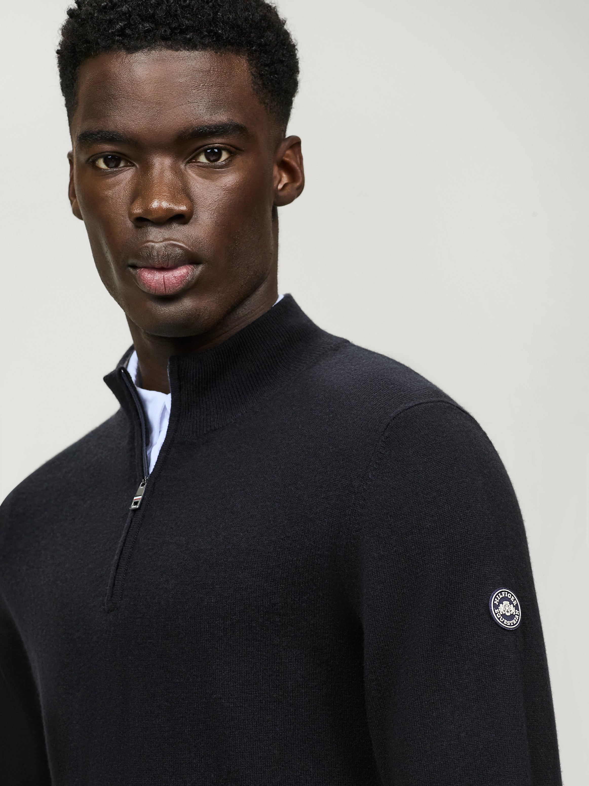 Pull Oakfield 1/4 zip DESERT SKY