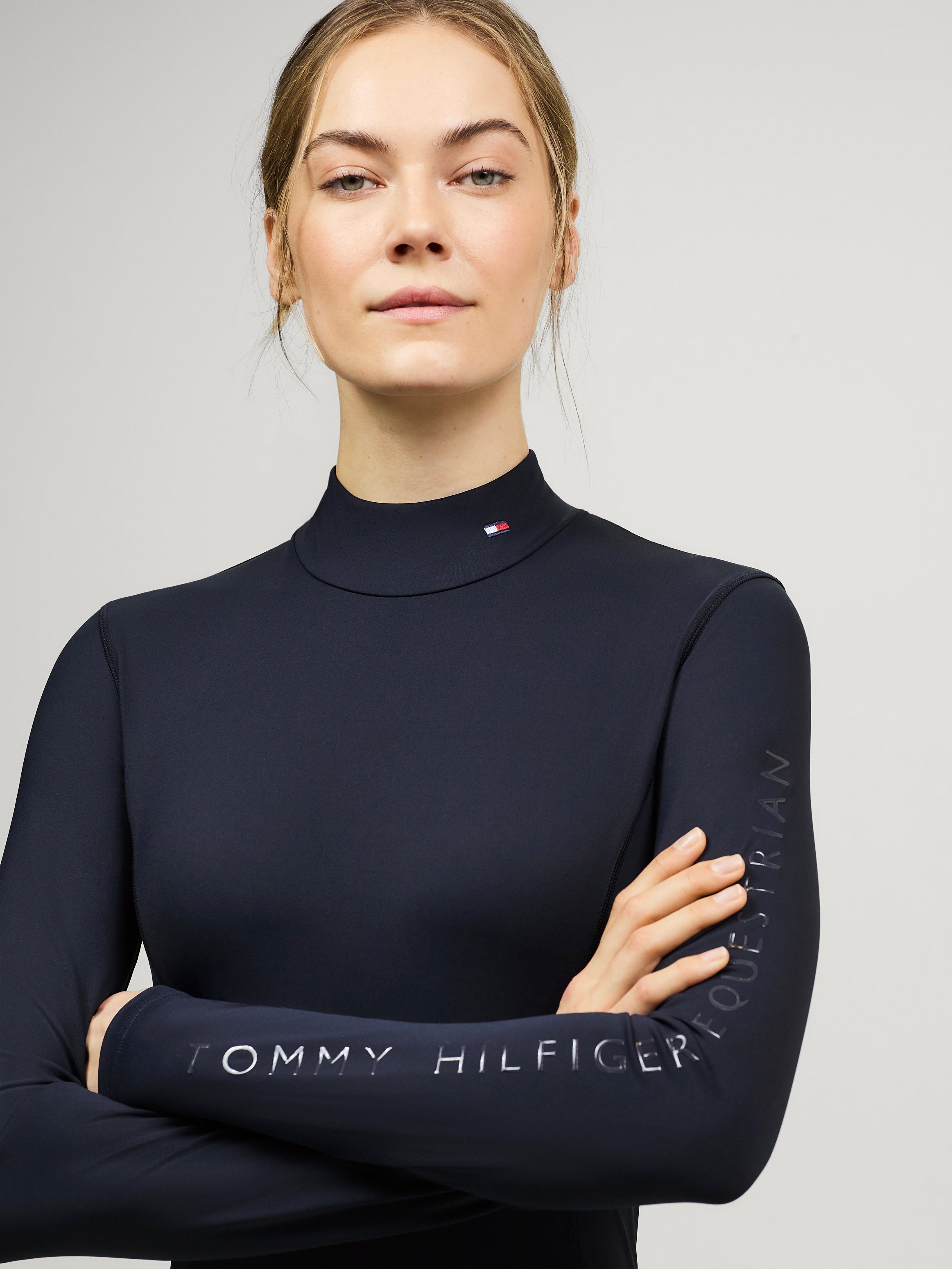 Ava High Neck Baselayer DESERT SKY