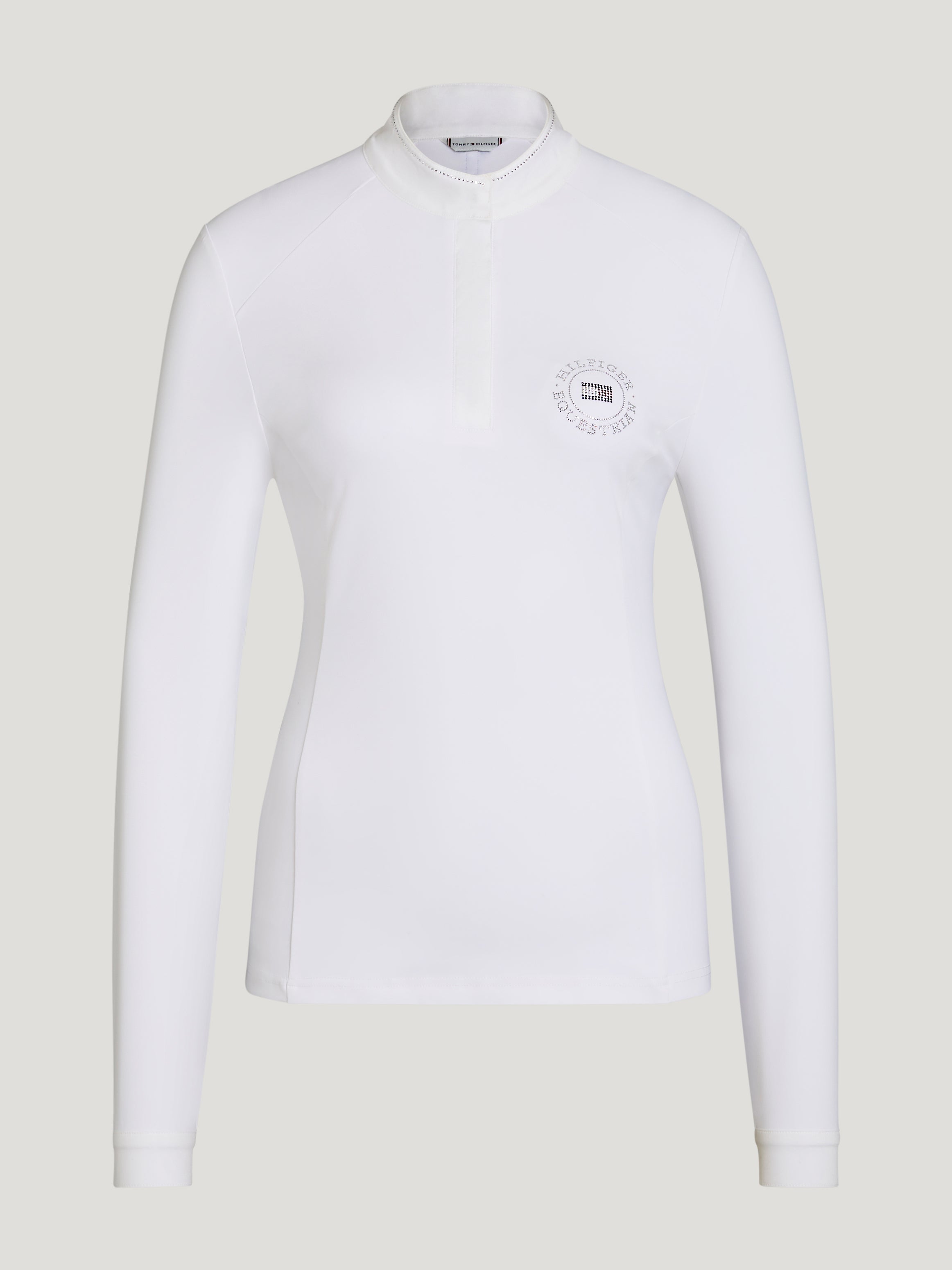 Chemise de competition avec strass Taylor OPTIC WHITE
