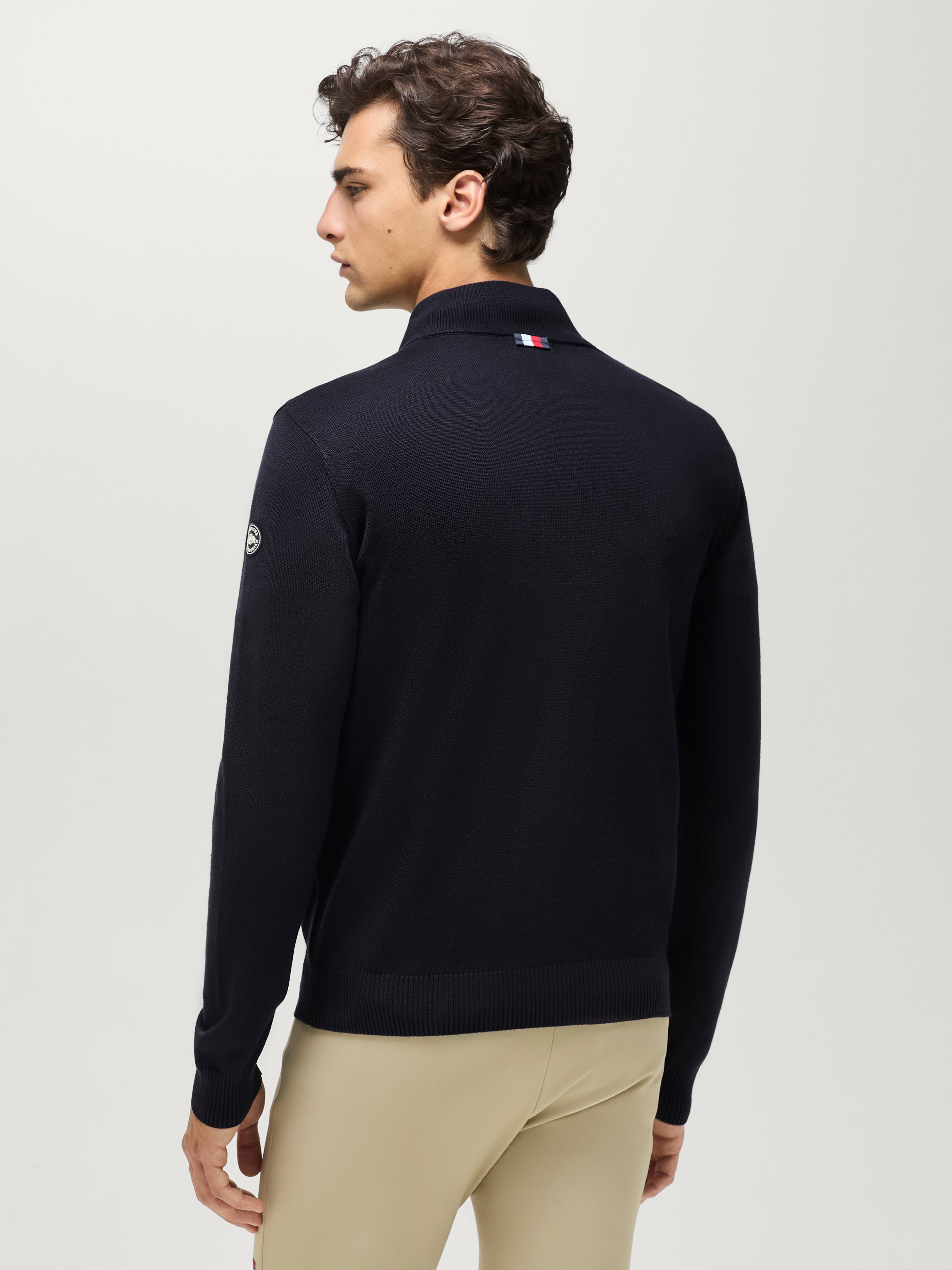Irvine 1/4 Zip Sweater DESERT SKY
