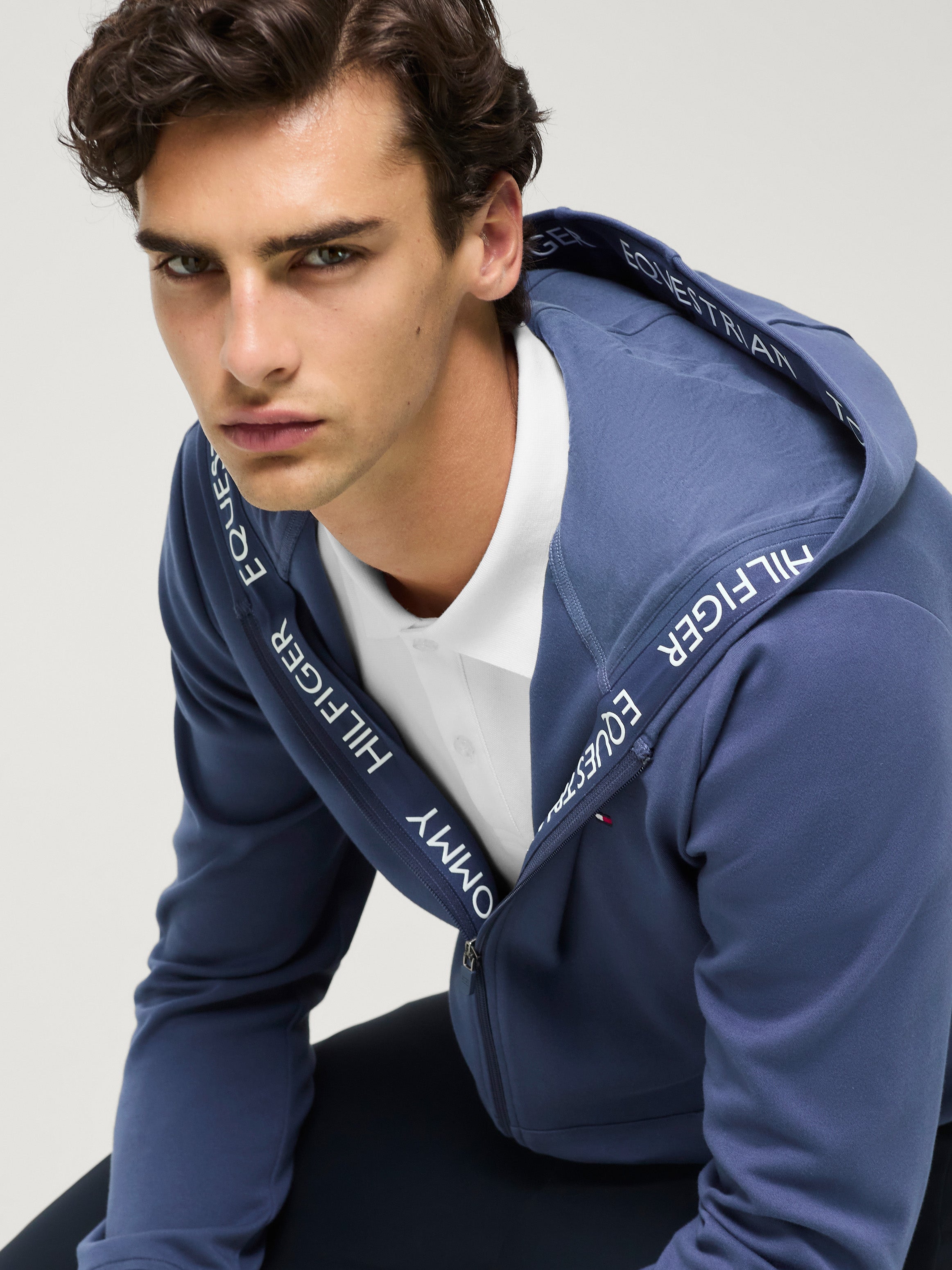 Ventura Zip Up Hoodie FADED INDIGO