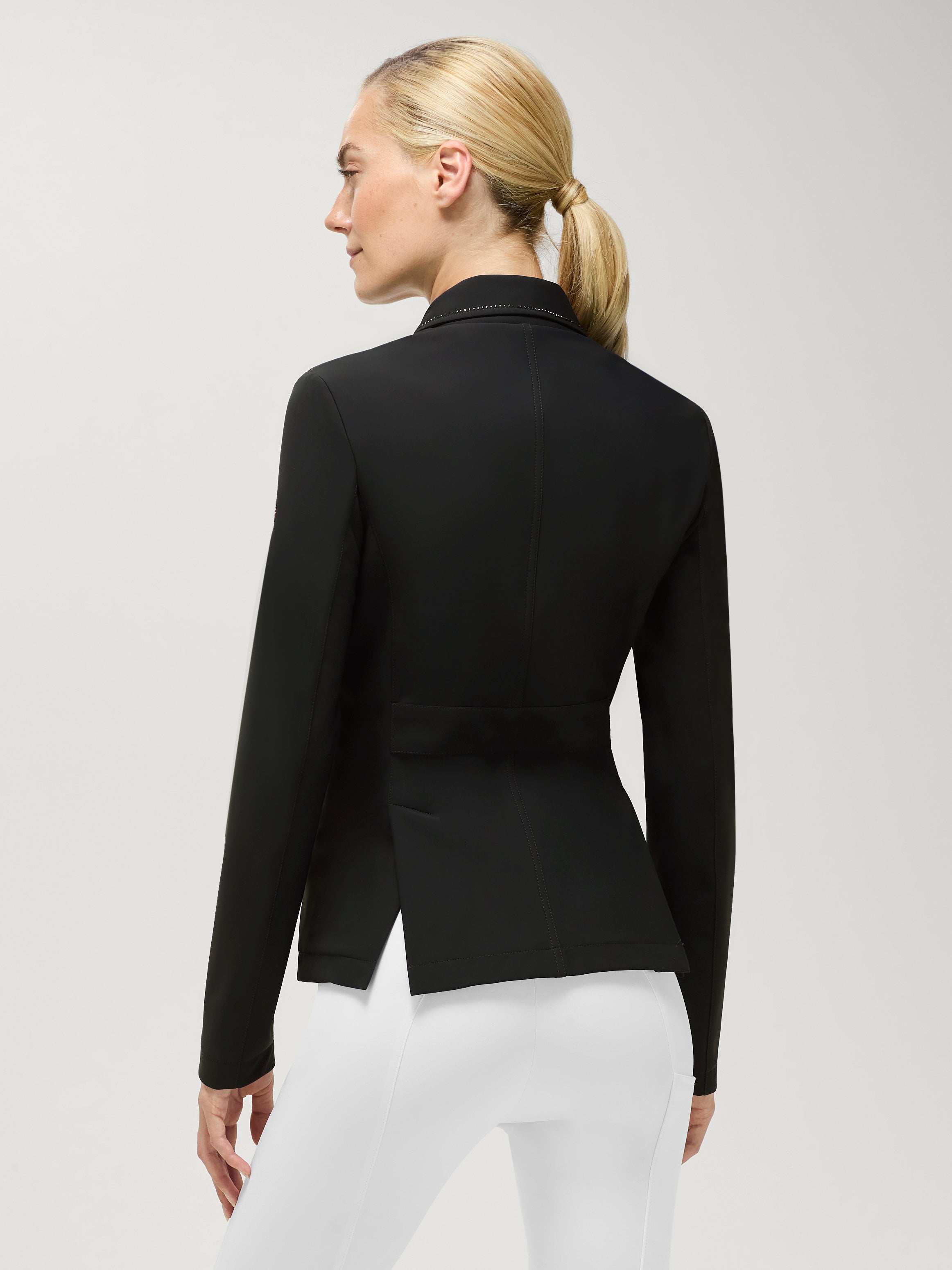 Costa Rhinestone Show Jacket BLACK