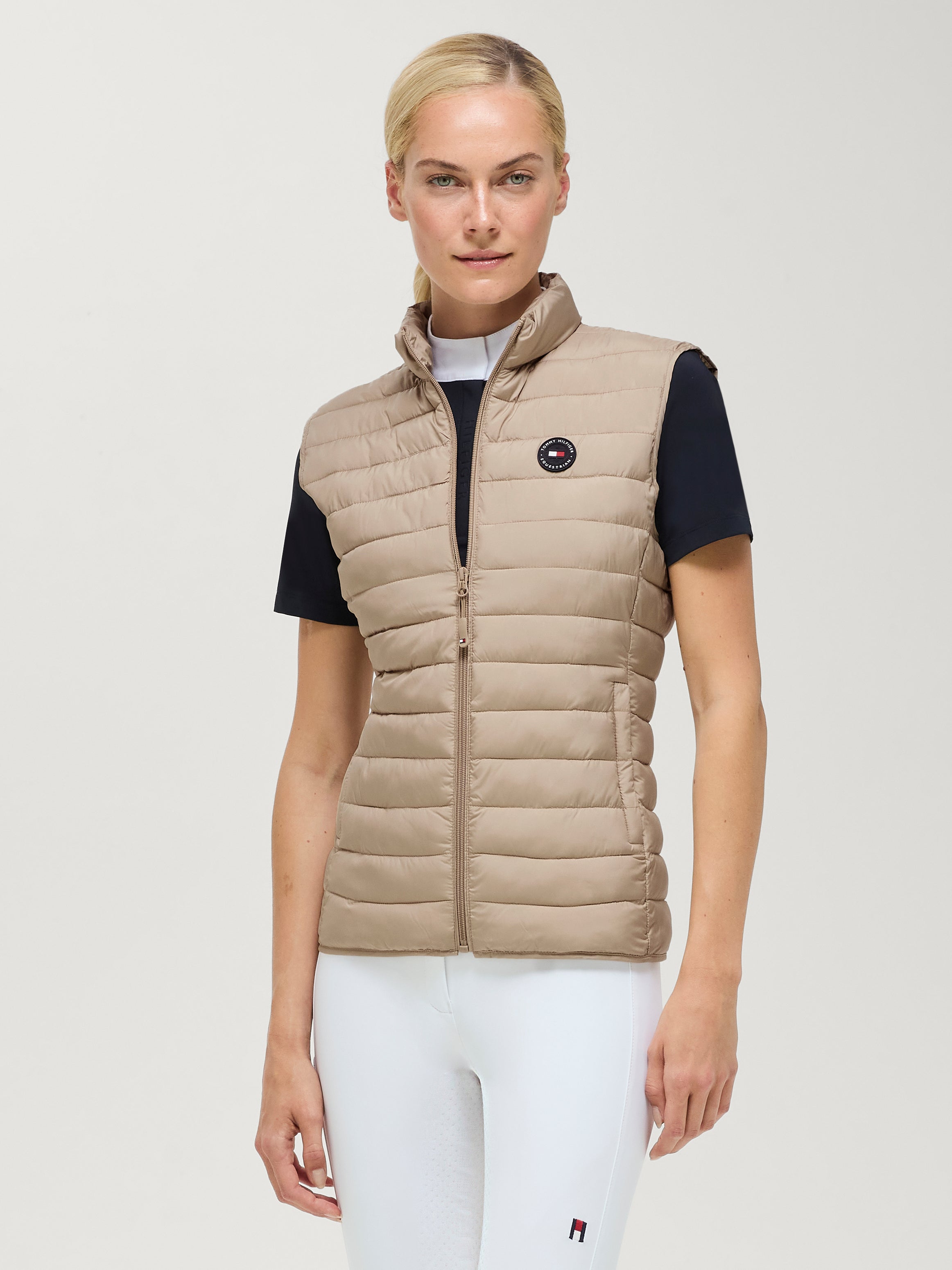 Serano Quilted Vest BEIGE