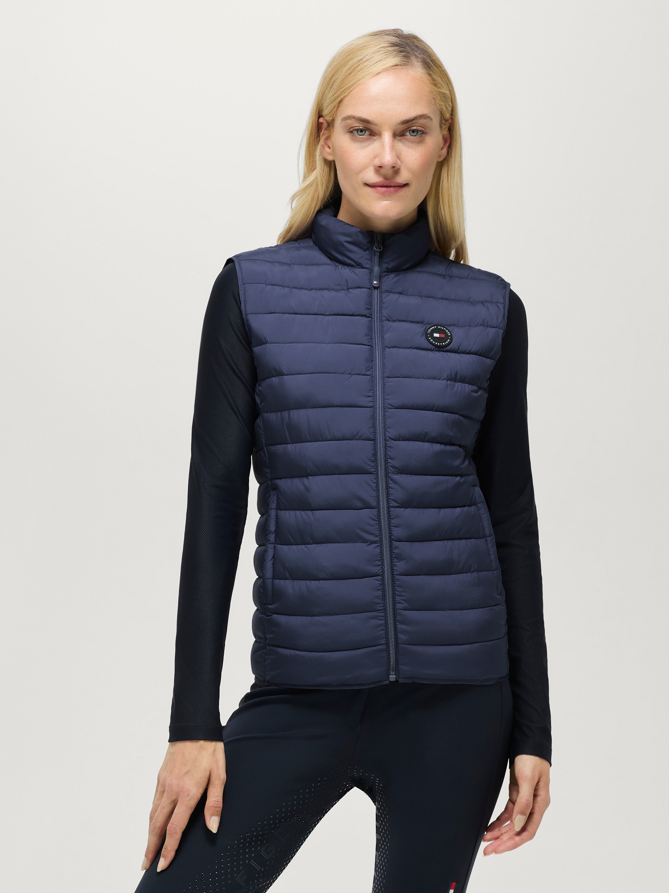 Serano Quilted Vest FADED INDIGO