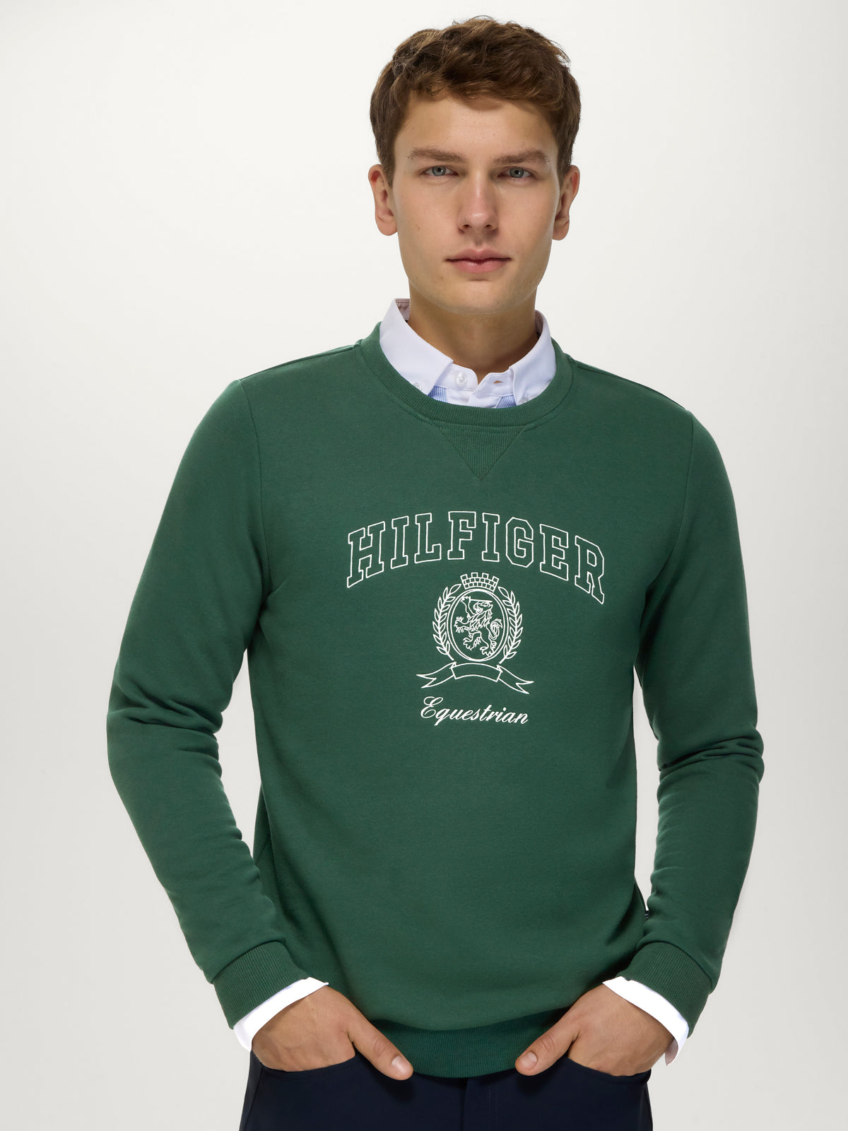 Henry Men Sweatshirt EVERGREEN