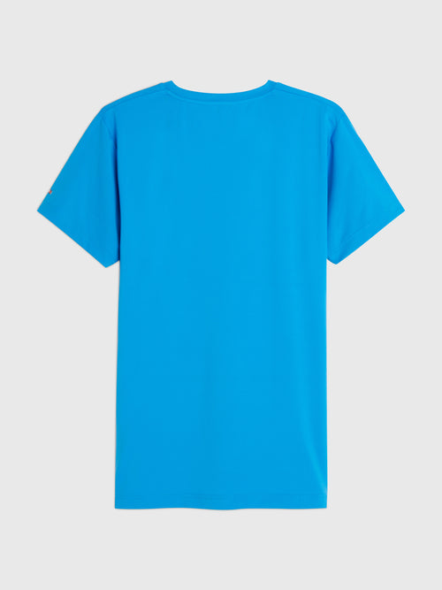 performance-crest-print-t-shirt-shocking-blue