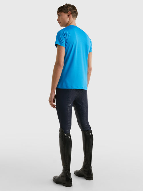 performance-crest-print-t-shirt-shocking-blue