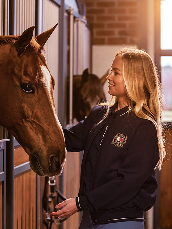 Comprar Tommy Hilfiger Equestrian Unicolor - Chaqueta de entrenamiento para  mujer ahora