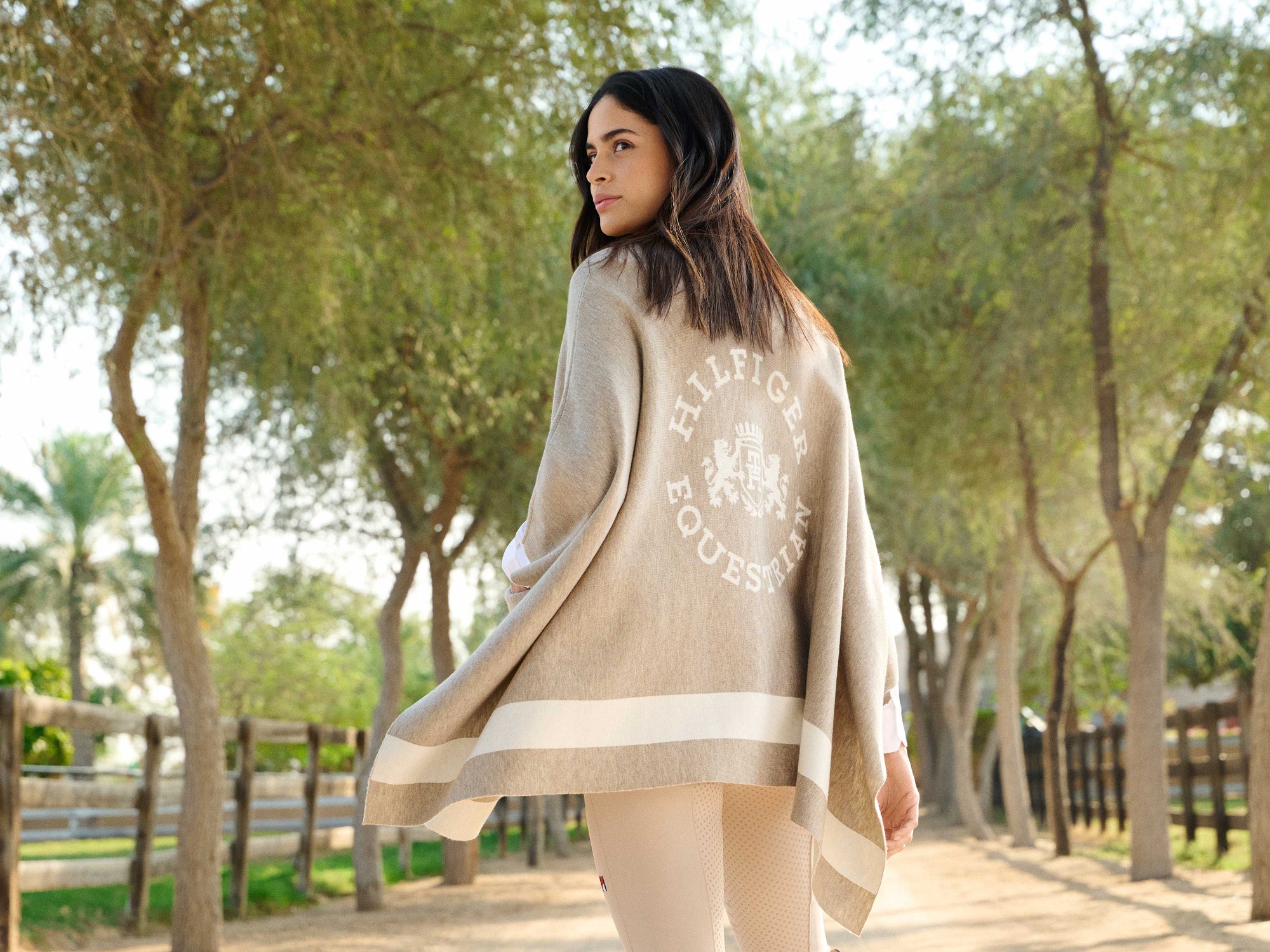 Laurens Rhinestone Hoodie DESERT SKY