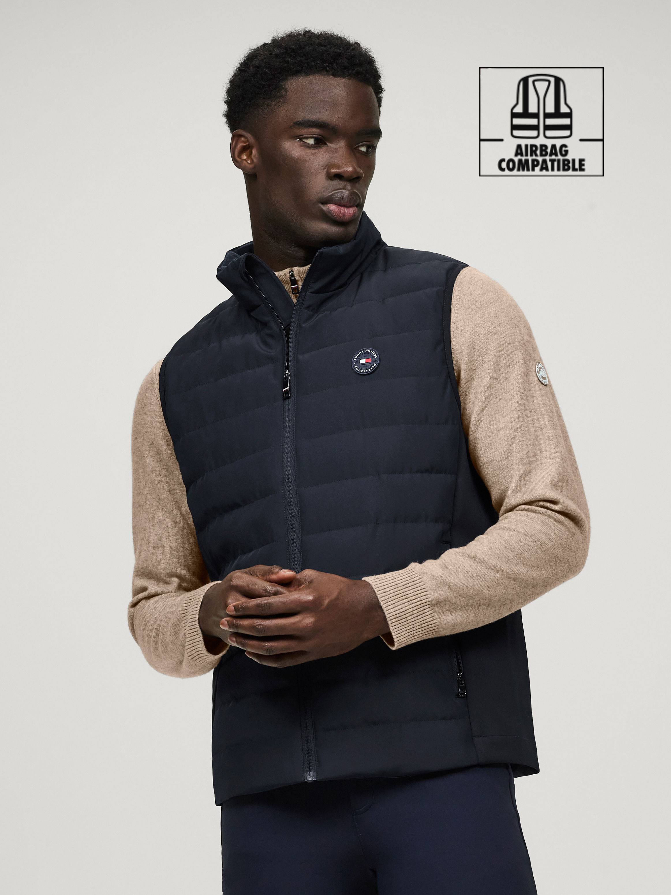 Lewis Quilted Vest DESERT SKY