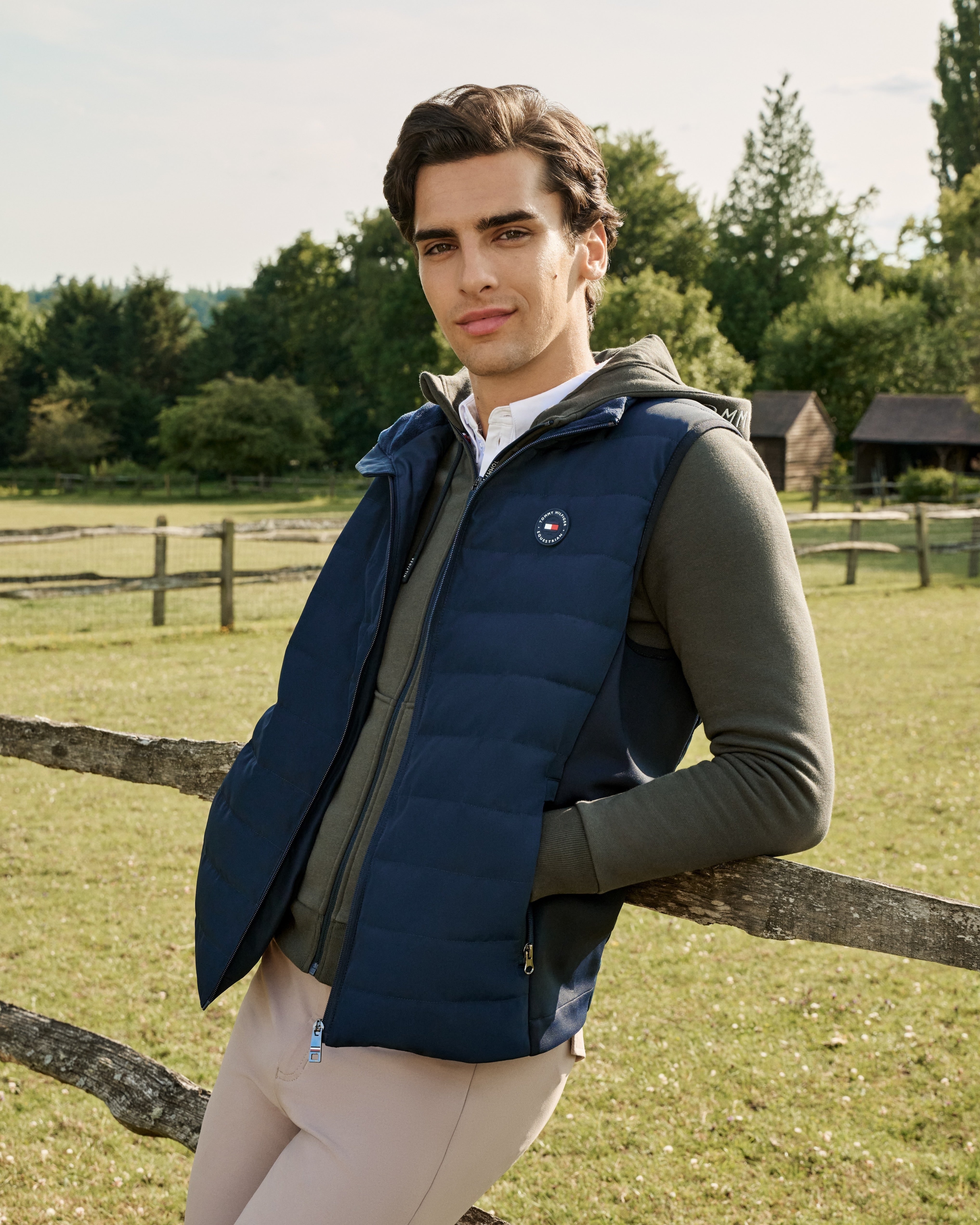 Lewis Quilted Vest DESERT SKY