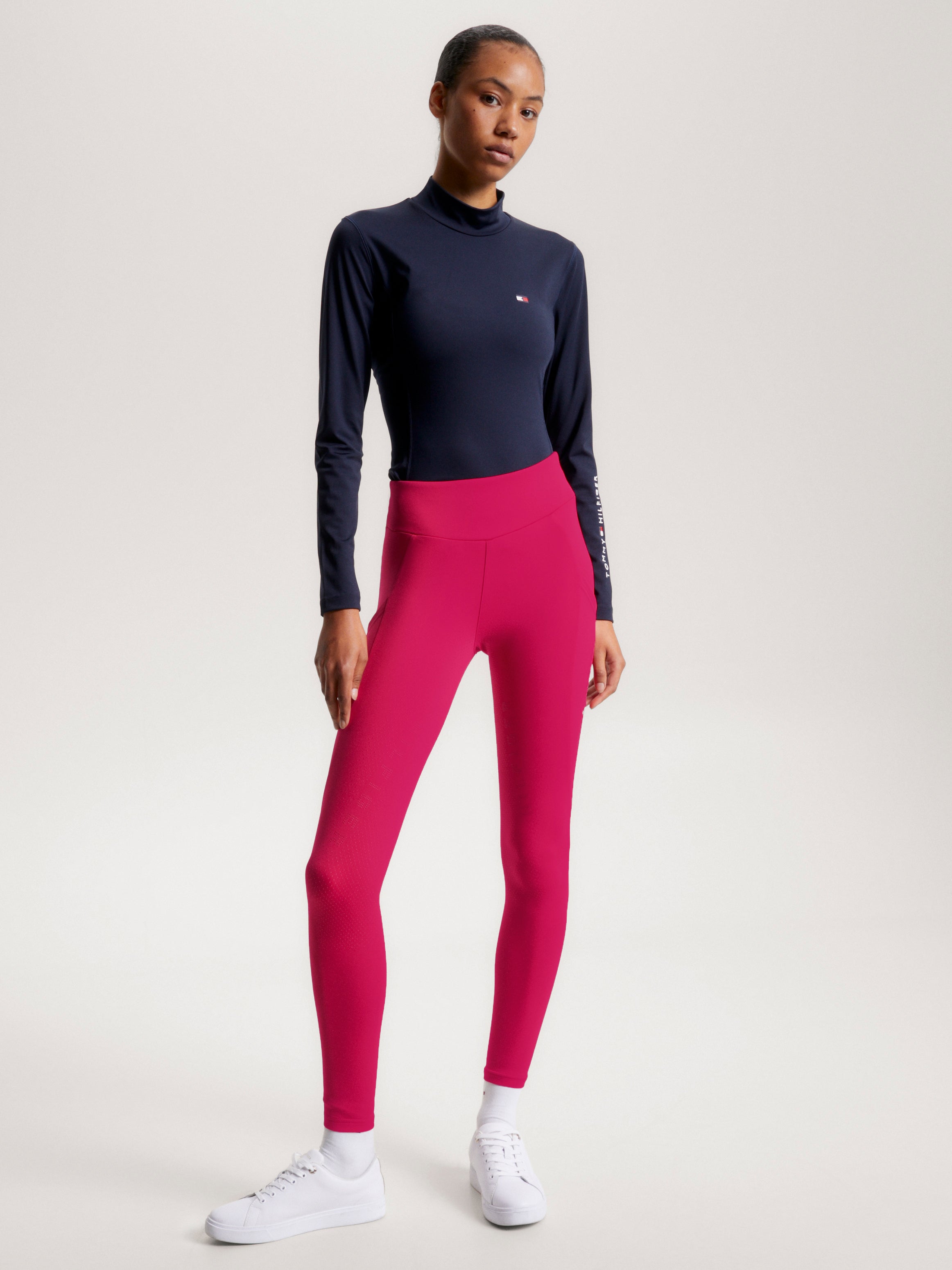 MONACO Winter Leggings Full Grip CHERRY