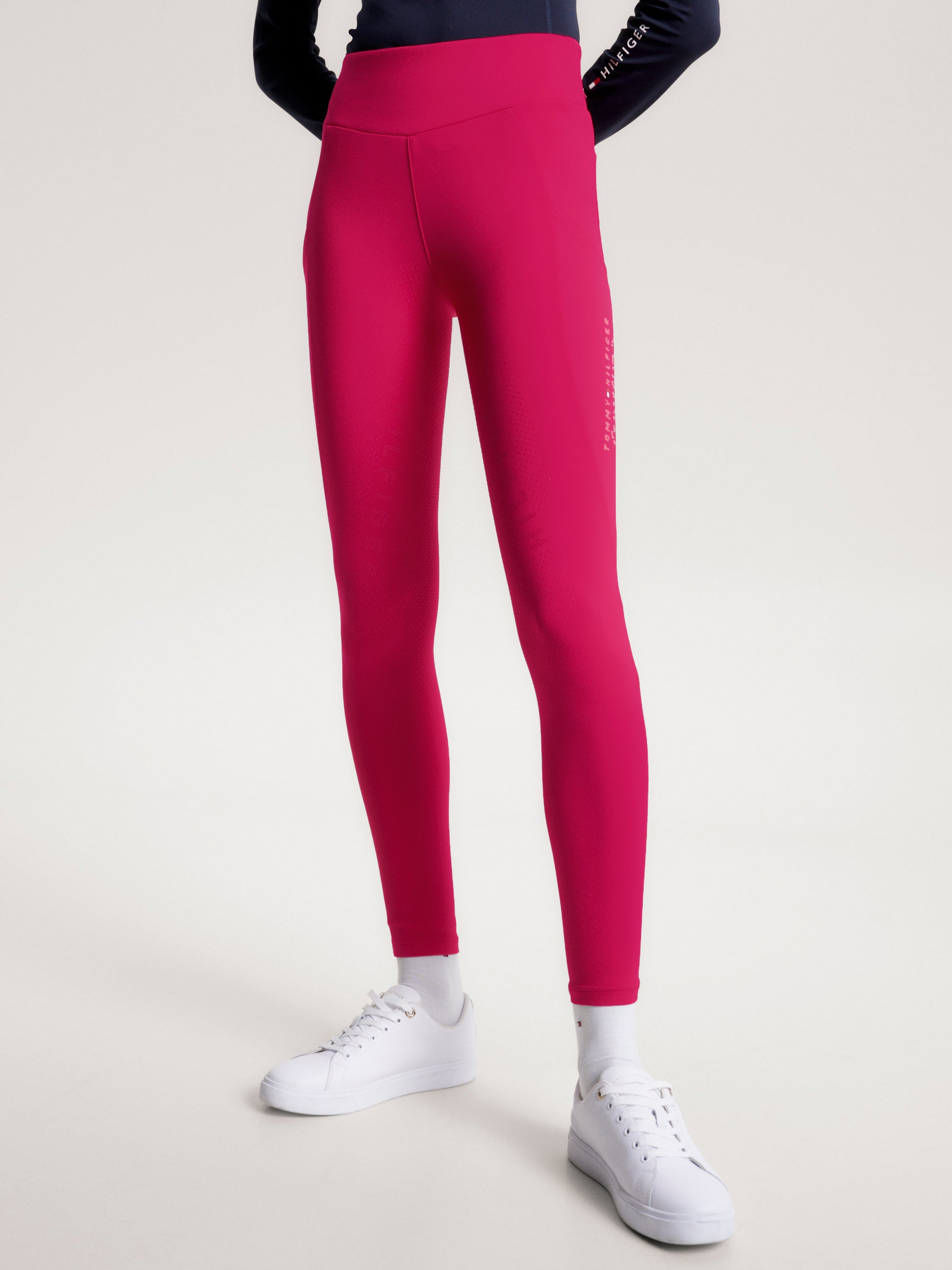 MONACO Winter Vollbesatz Leggings CHERRY