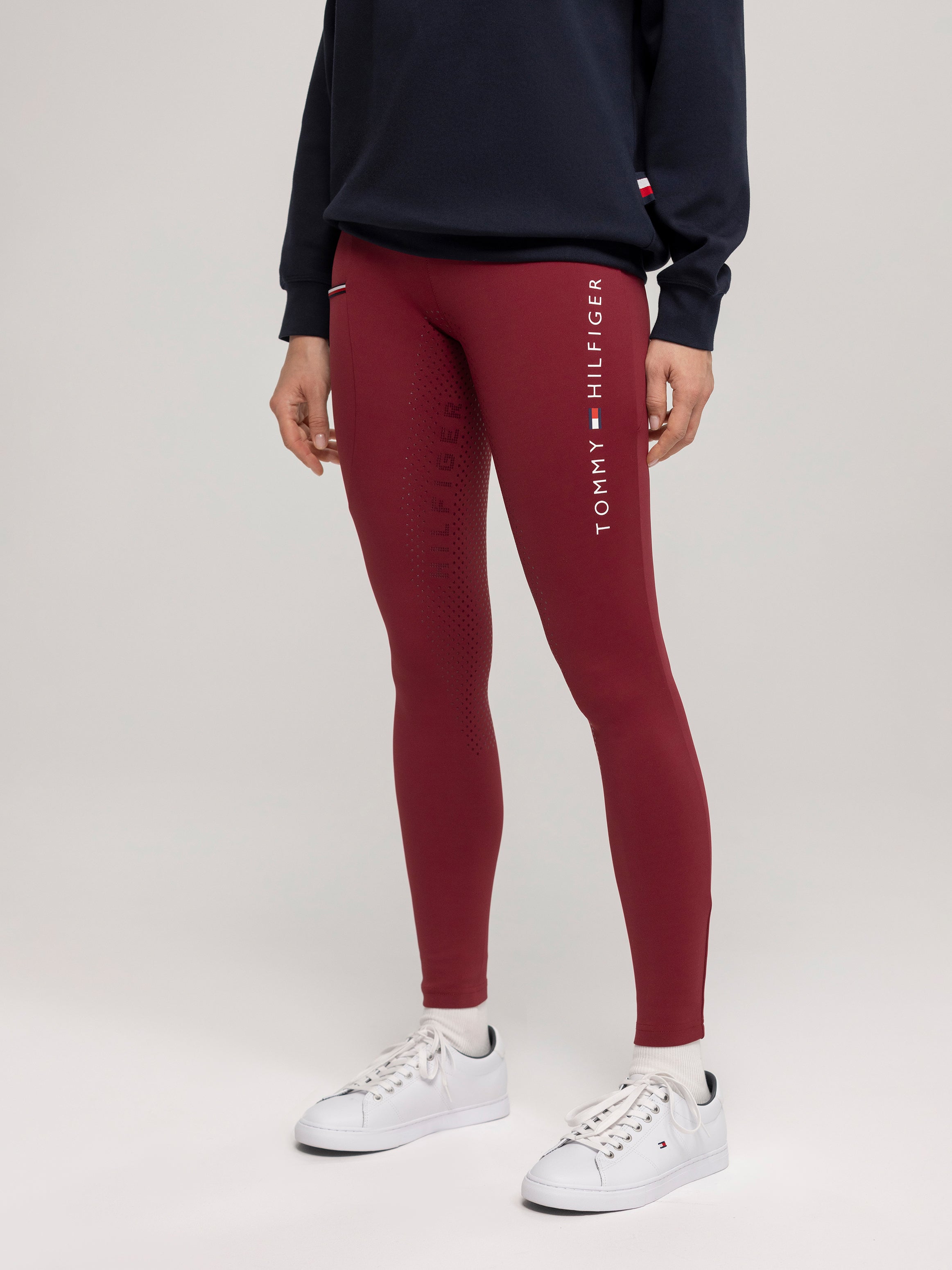 Elmira Winter Leggings Full Grip ROUGE