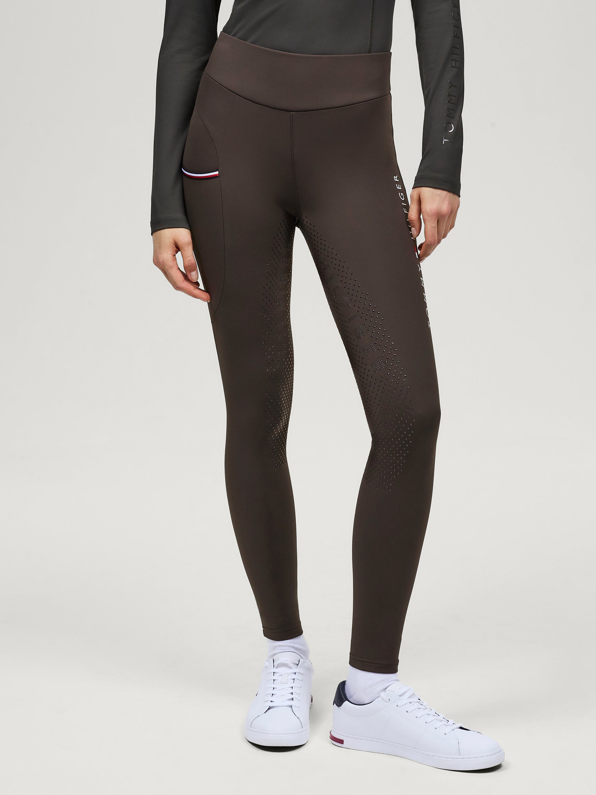 Elmira Winter Full Grip Leggings CACAO
