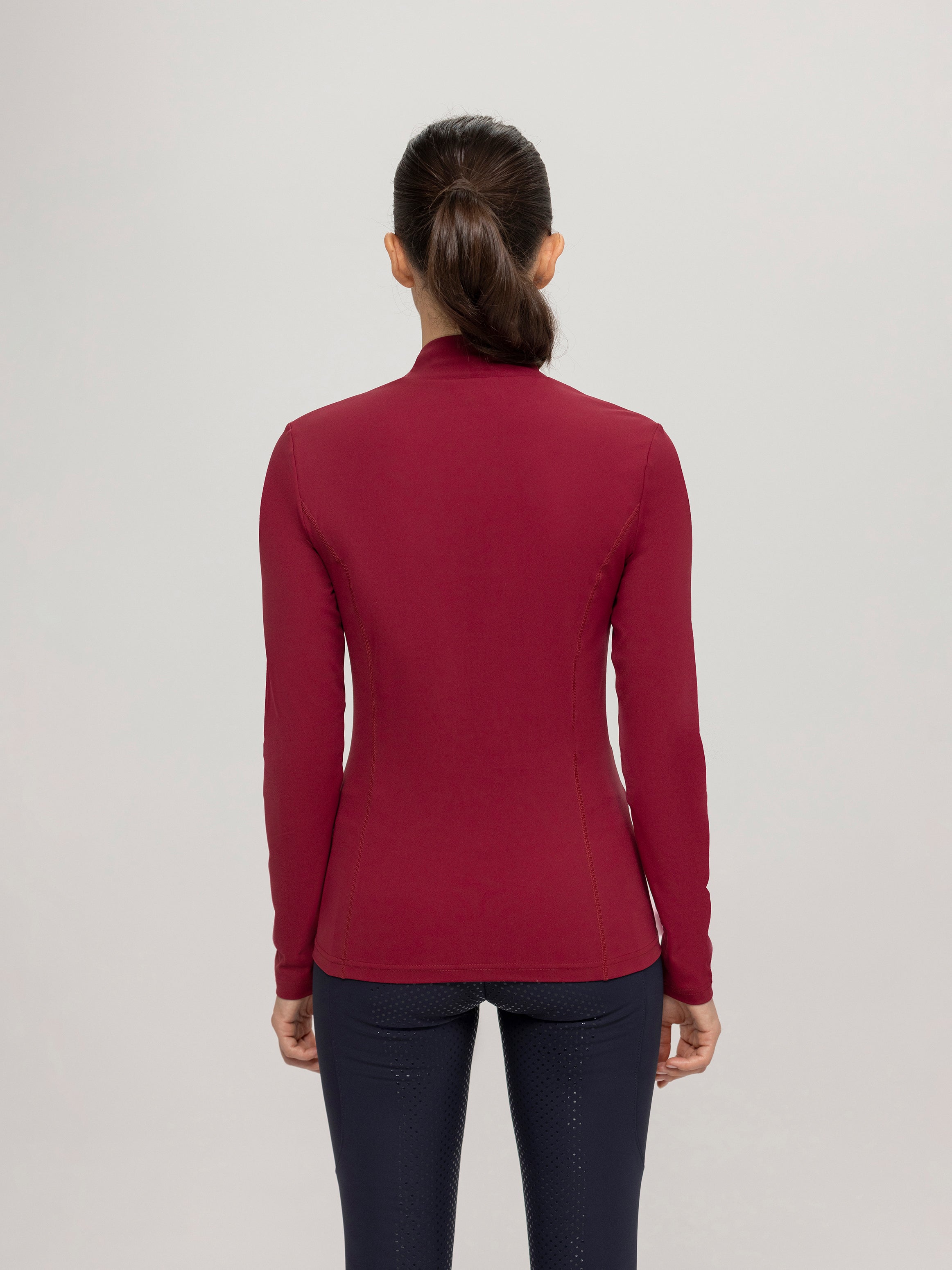 High Neck Long Sleeve Baselayer ROUGE