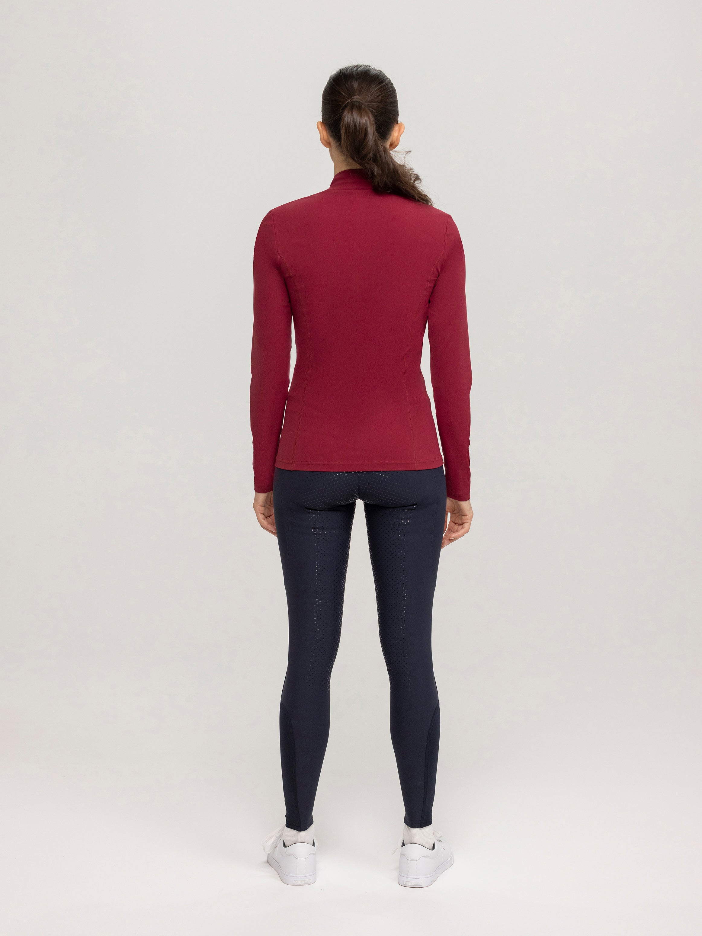 High Neck Long Sleeve Baselayer ROUGE