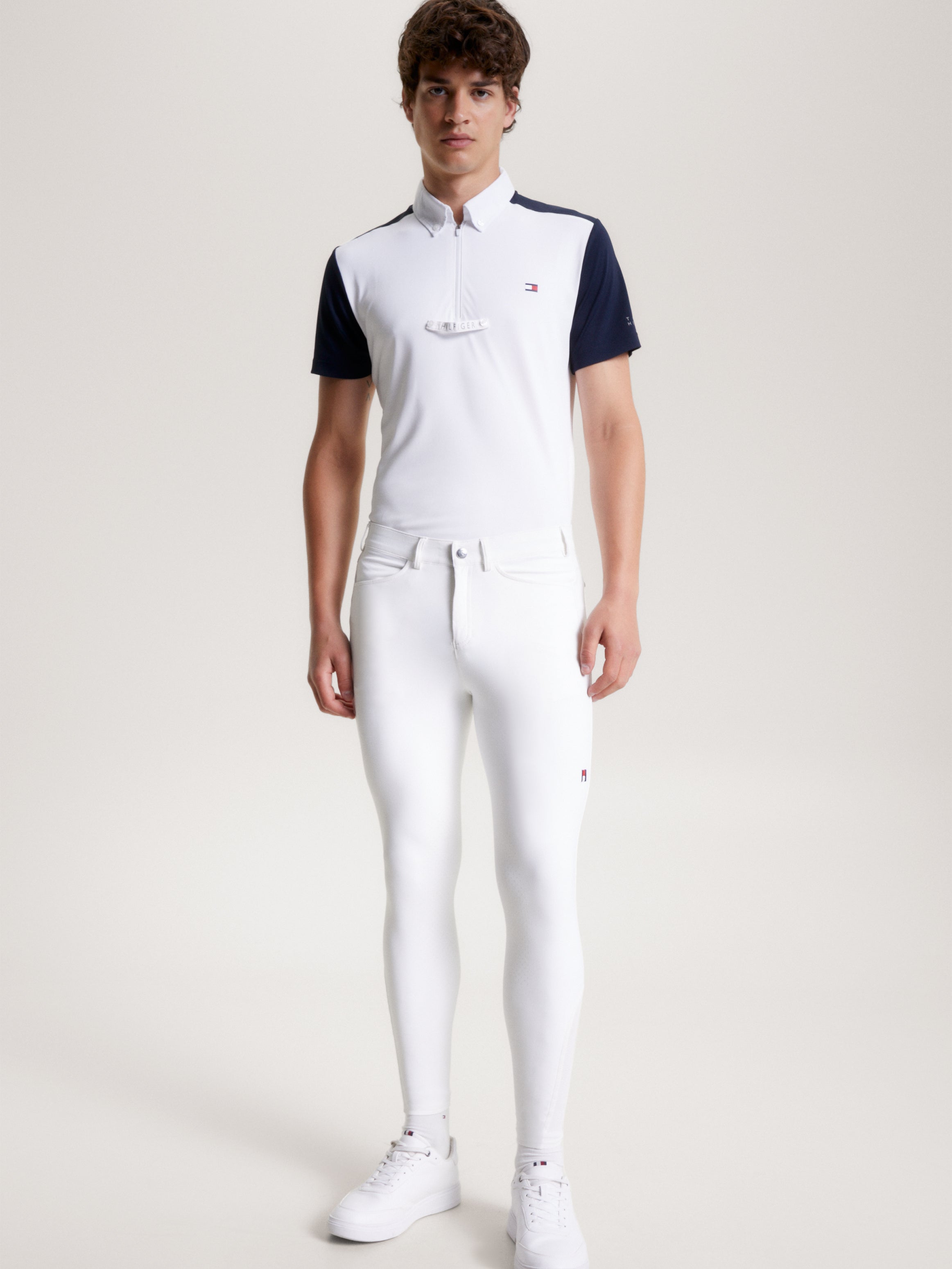 Pro All-Year Knee Grip Breeches TH OPTIC WHITE