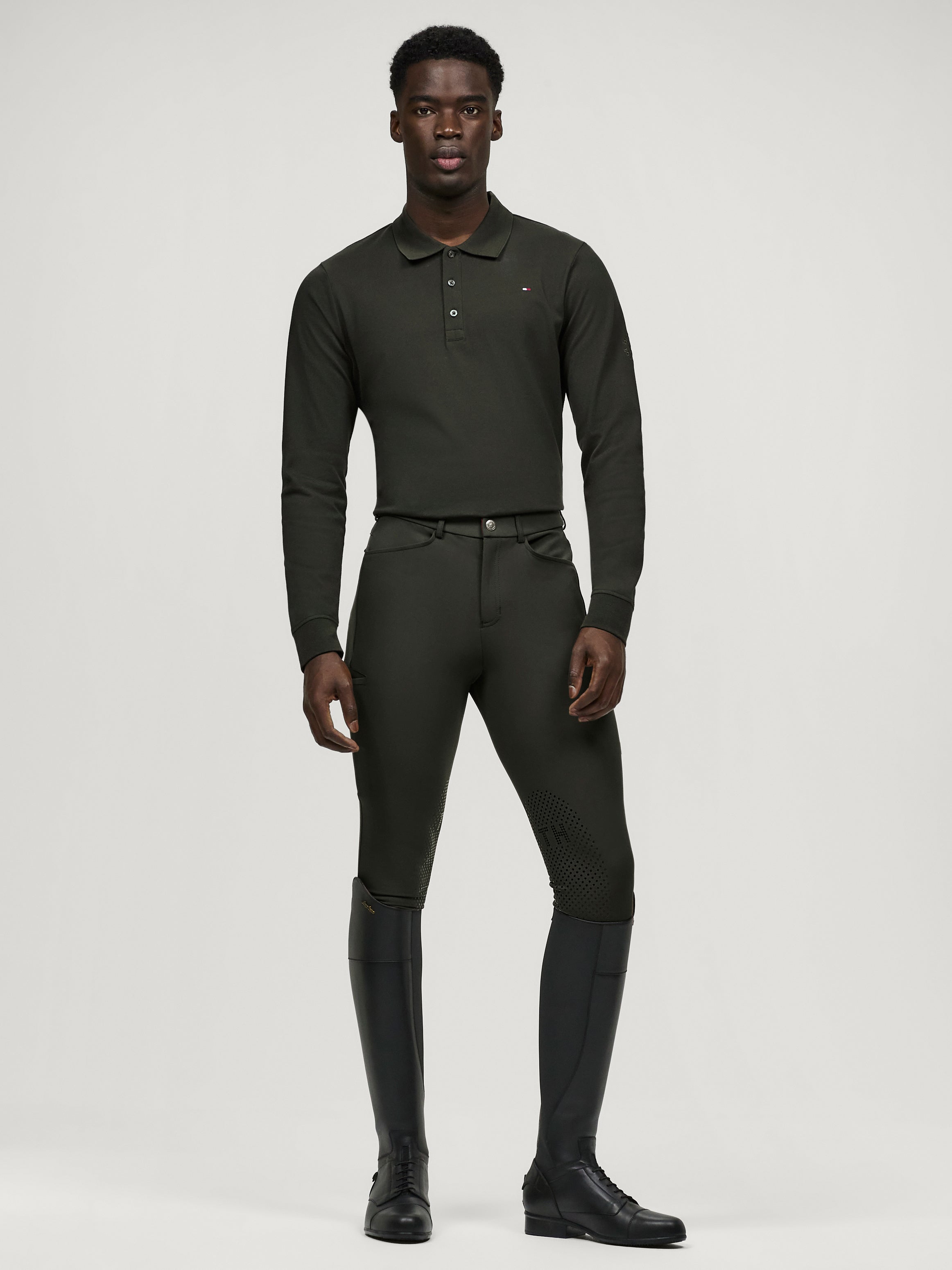 Pro All-Year Knee Grip Breeches PINE