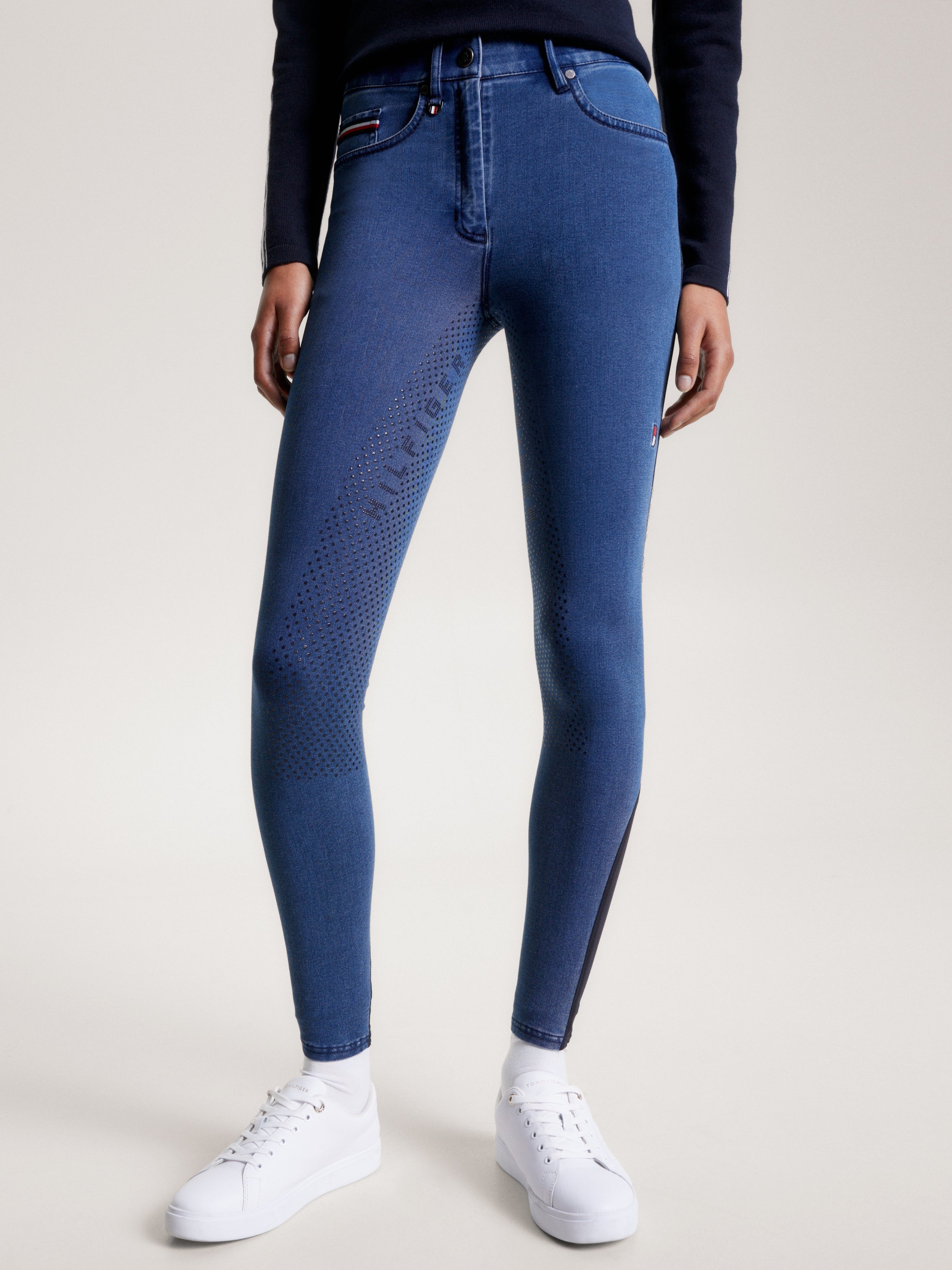 Queens Denim Full Grip Breeches HERITAGE