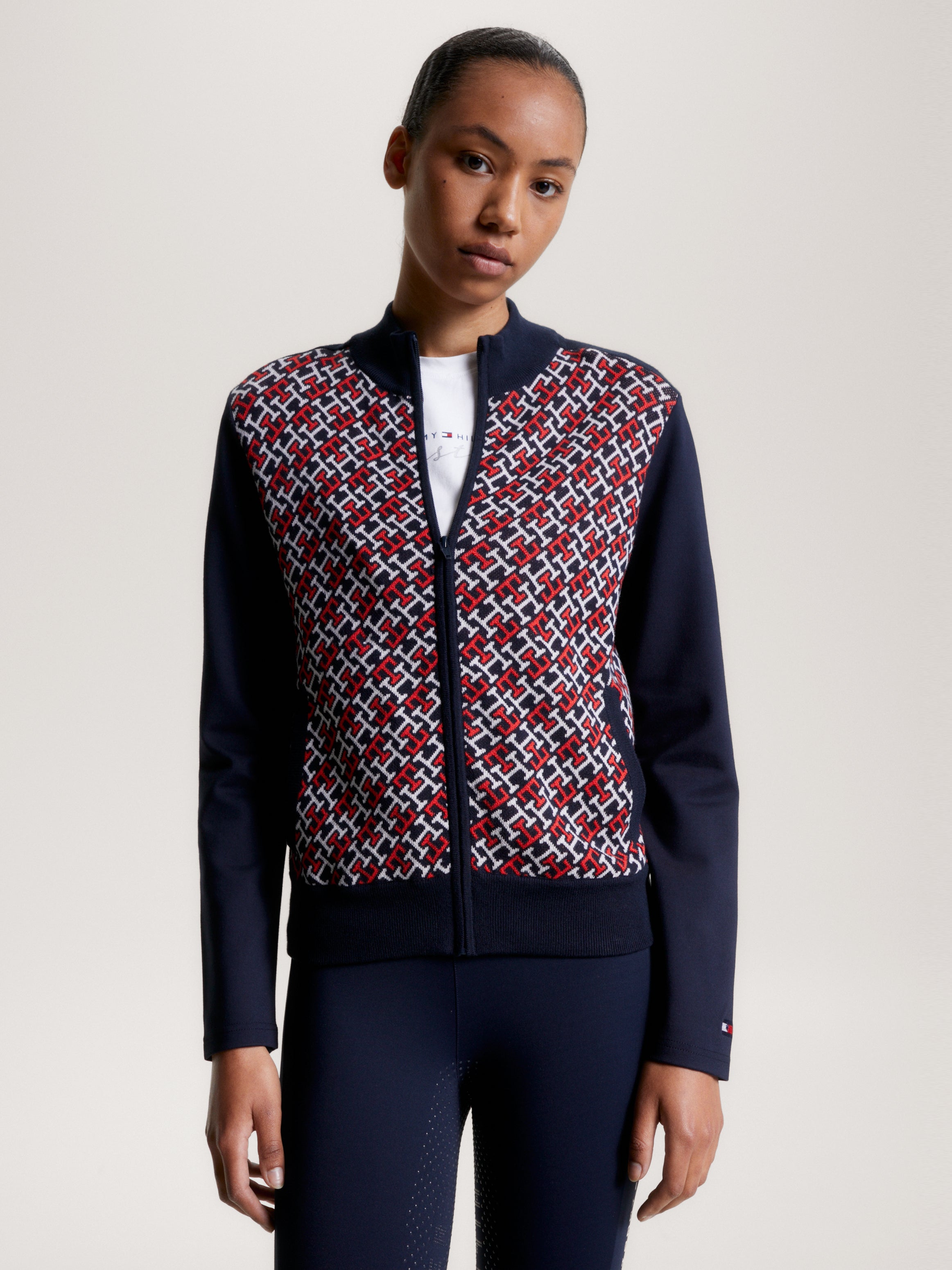 Amsterdam Monogram Bomber Jacke MULTI