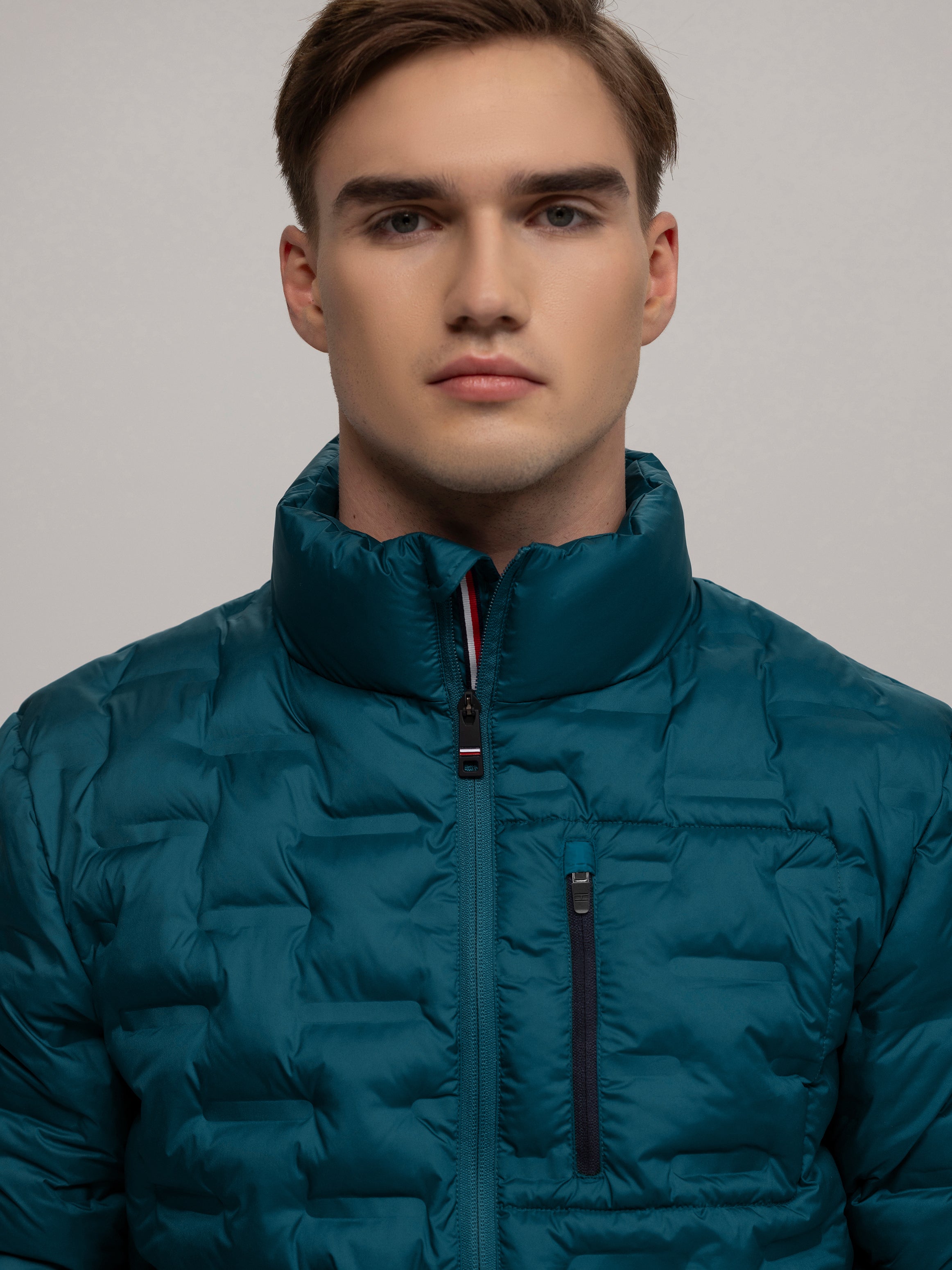 Charleston Puffer Jacket TURQUOISE