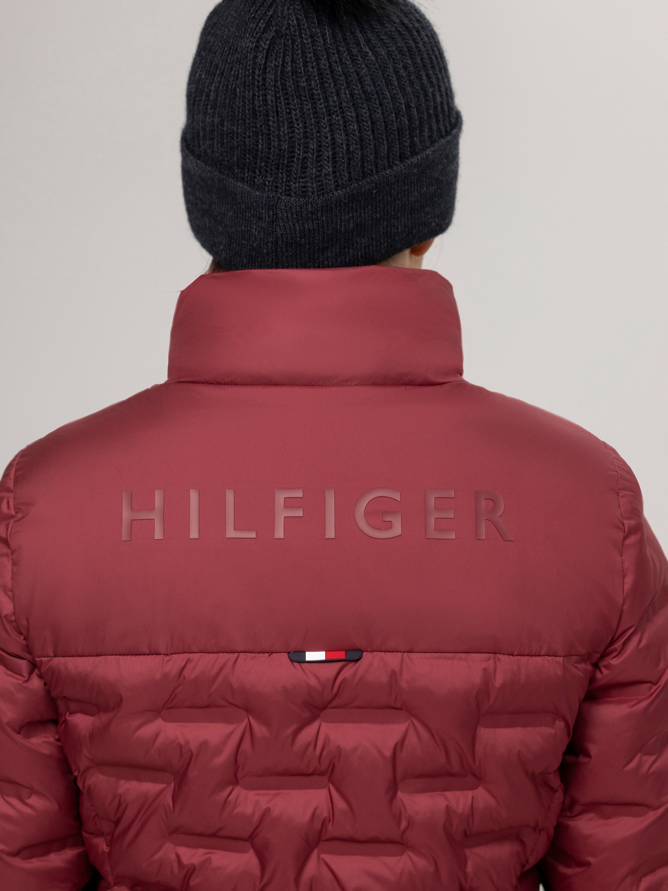 Alabama Puffer Jacket ROUGE