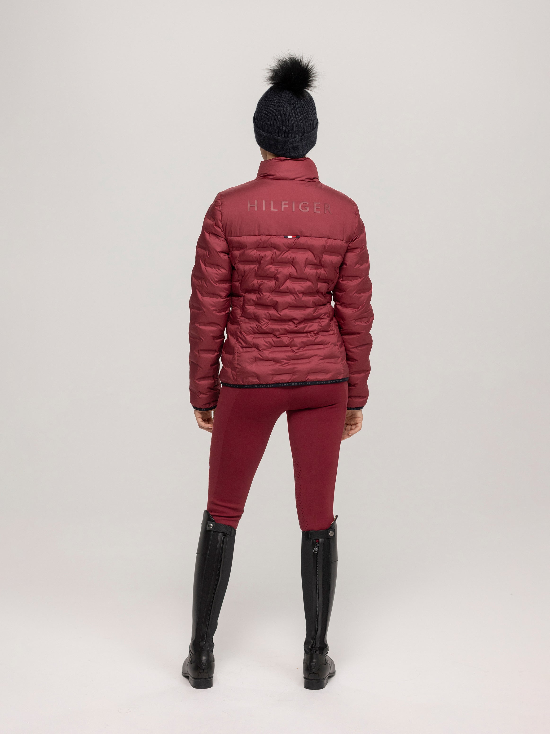 Alabama Puffer Jacket ROUGE