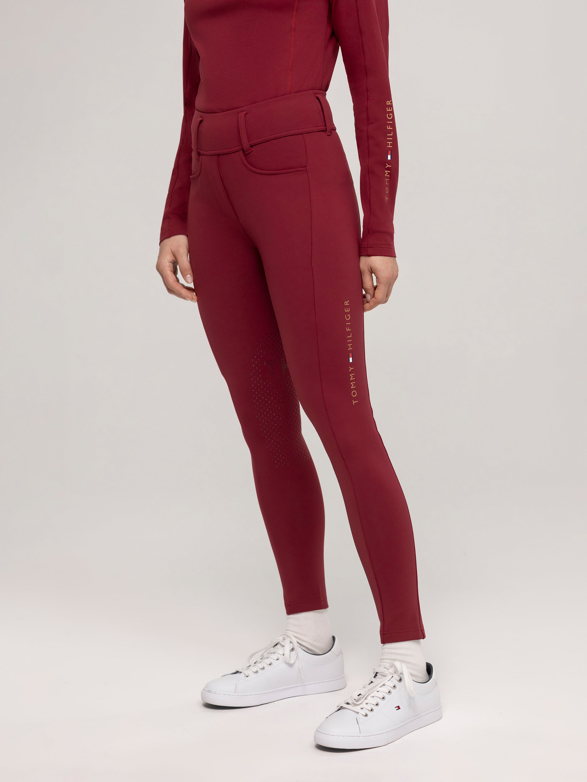 Vermont Knee Grip Breeches ROUGE