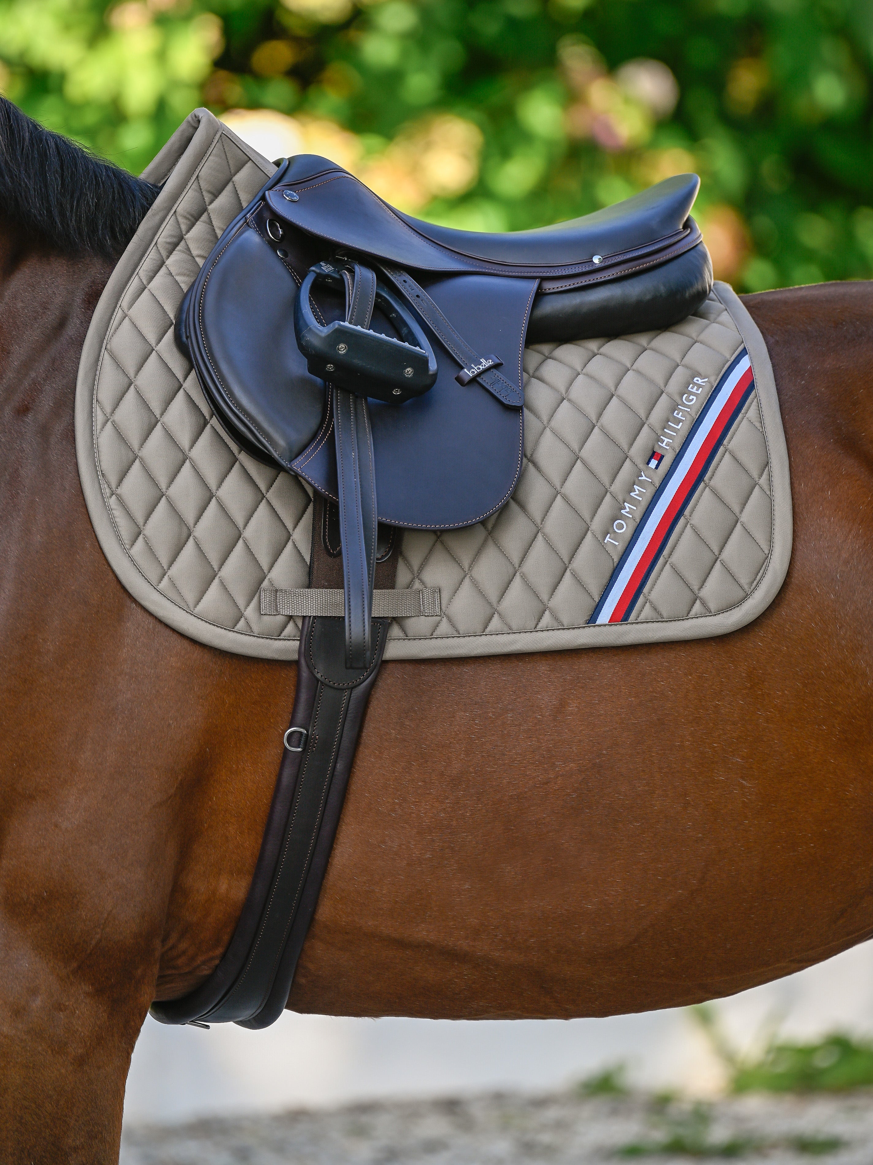 Stanford Jumping Saddle Pad TAUPE