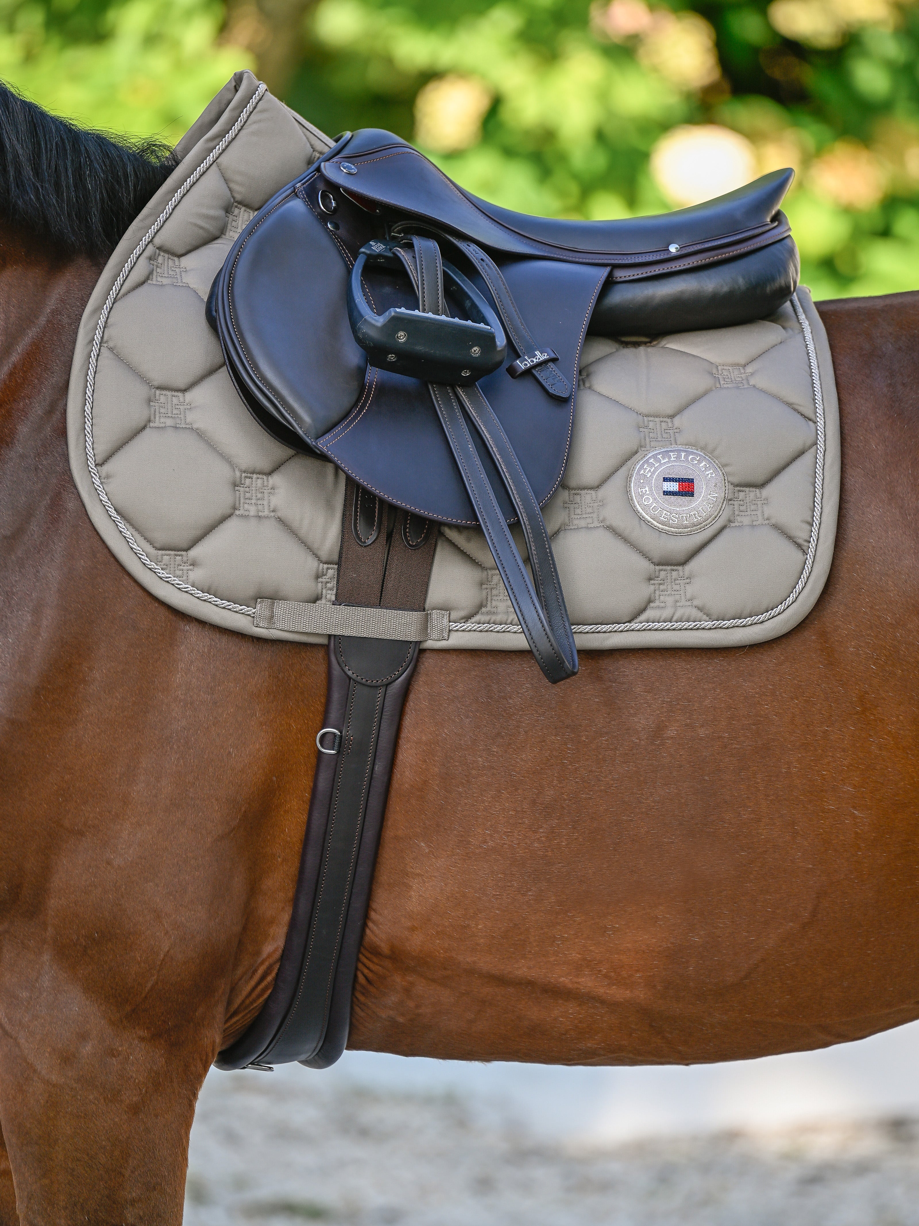 Liberty Jumping Saddle Pad TAUPE