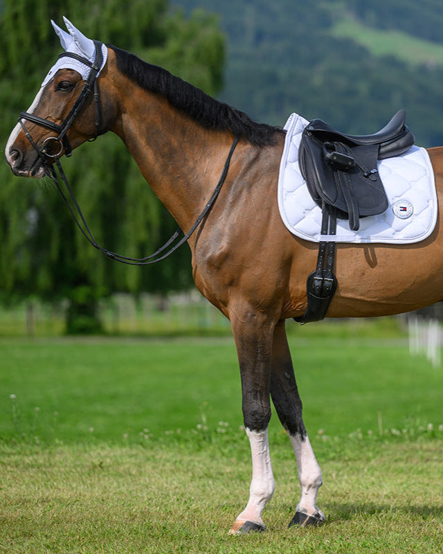 Liberty Dressage Saddle Pad OPTIC WHITE