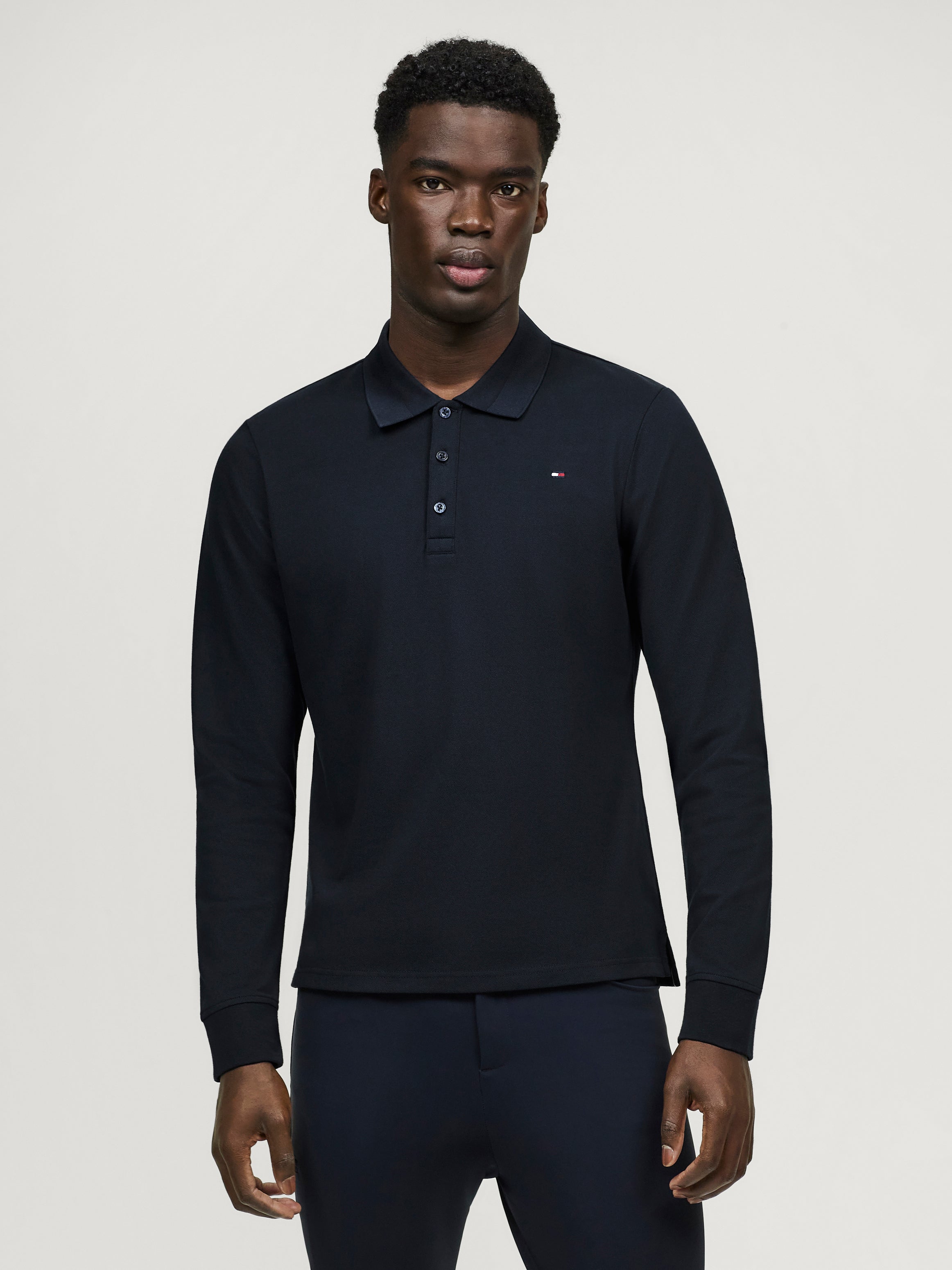 Erwin Long Sleeve Polo DESERT SKY