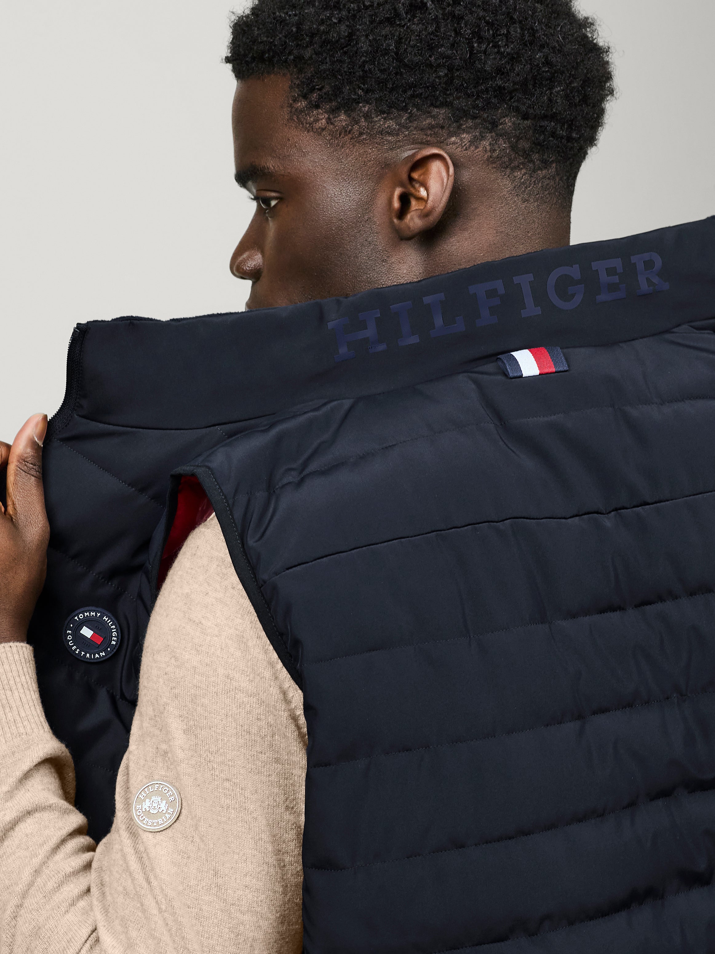 Lewis Quilted Vest DESERT SKY