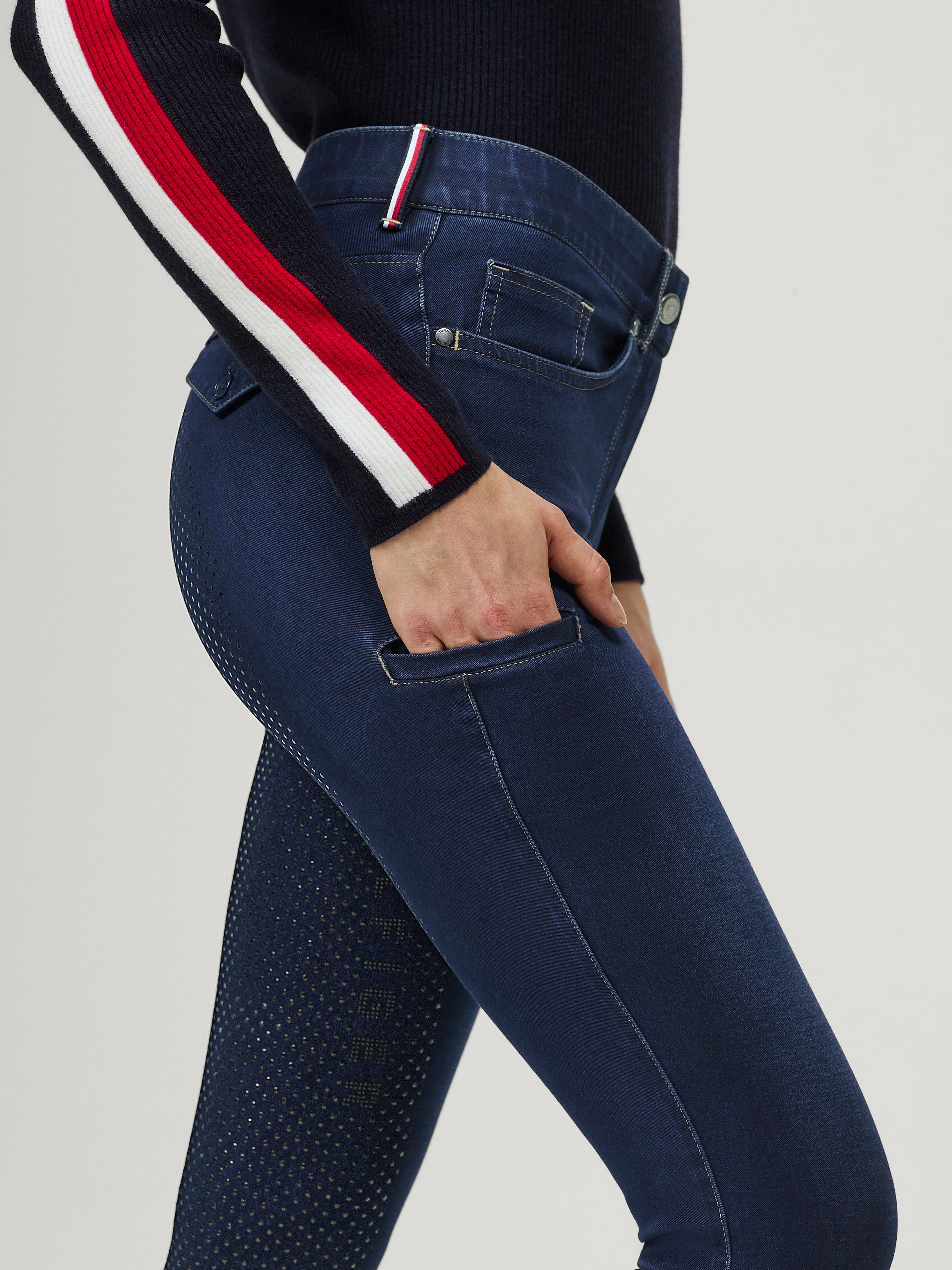 Hope Denim Breeches RINSE