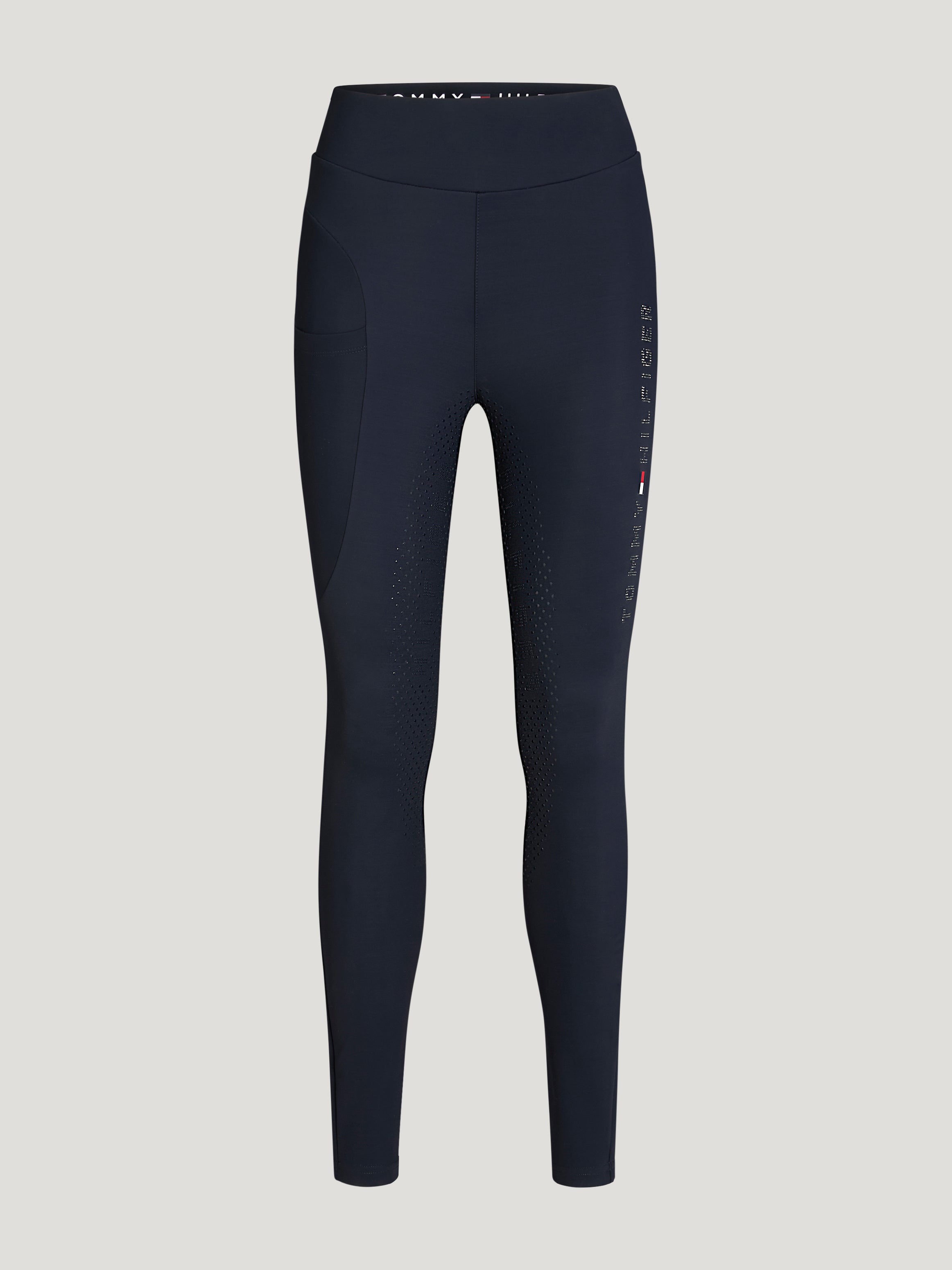 Elmira Winter Rhinestone Full Grip Leggings DESERT SKY