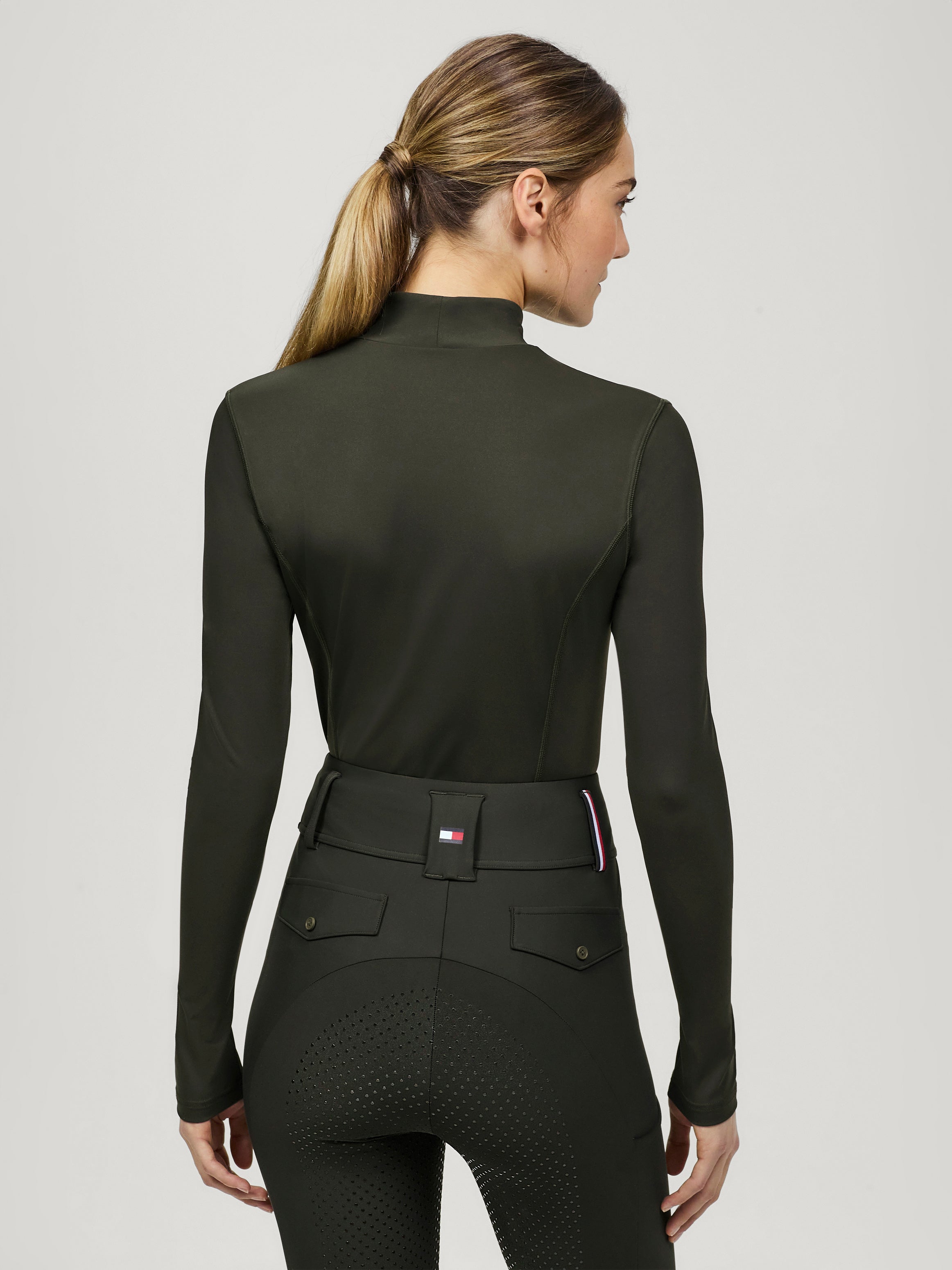 Ava High Neck Baselayer PINE