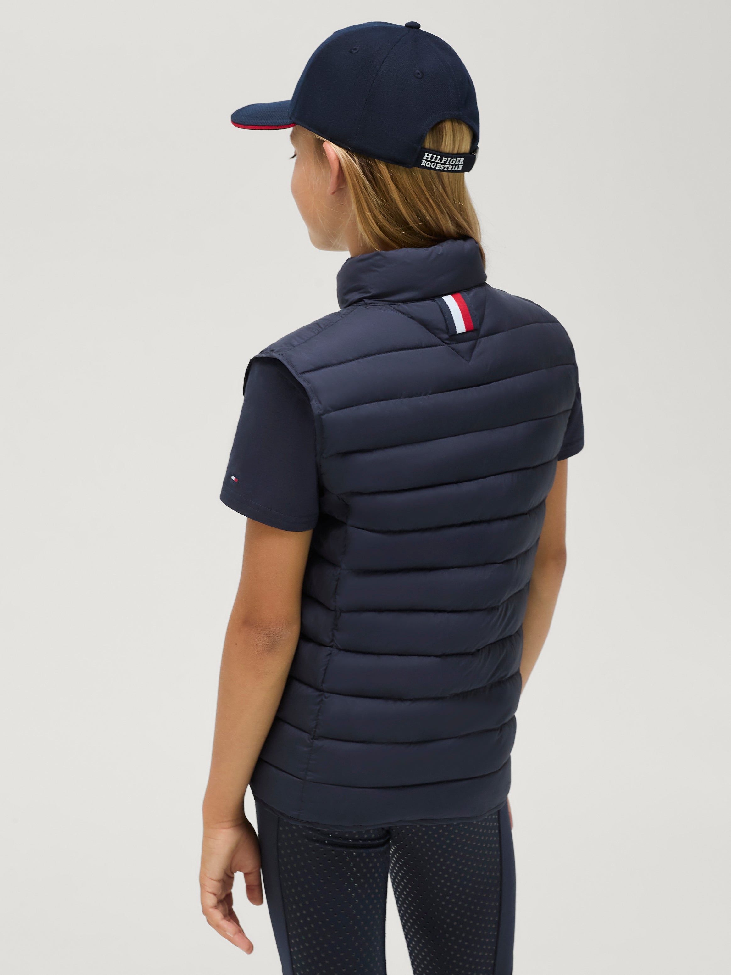 Serano Quilted Weste Young Rider DESERT SKY