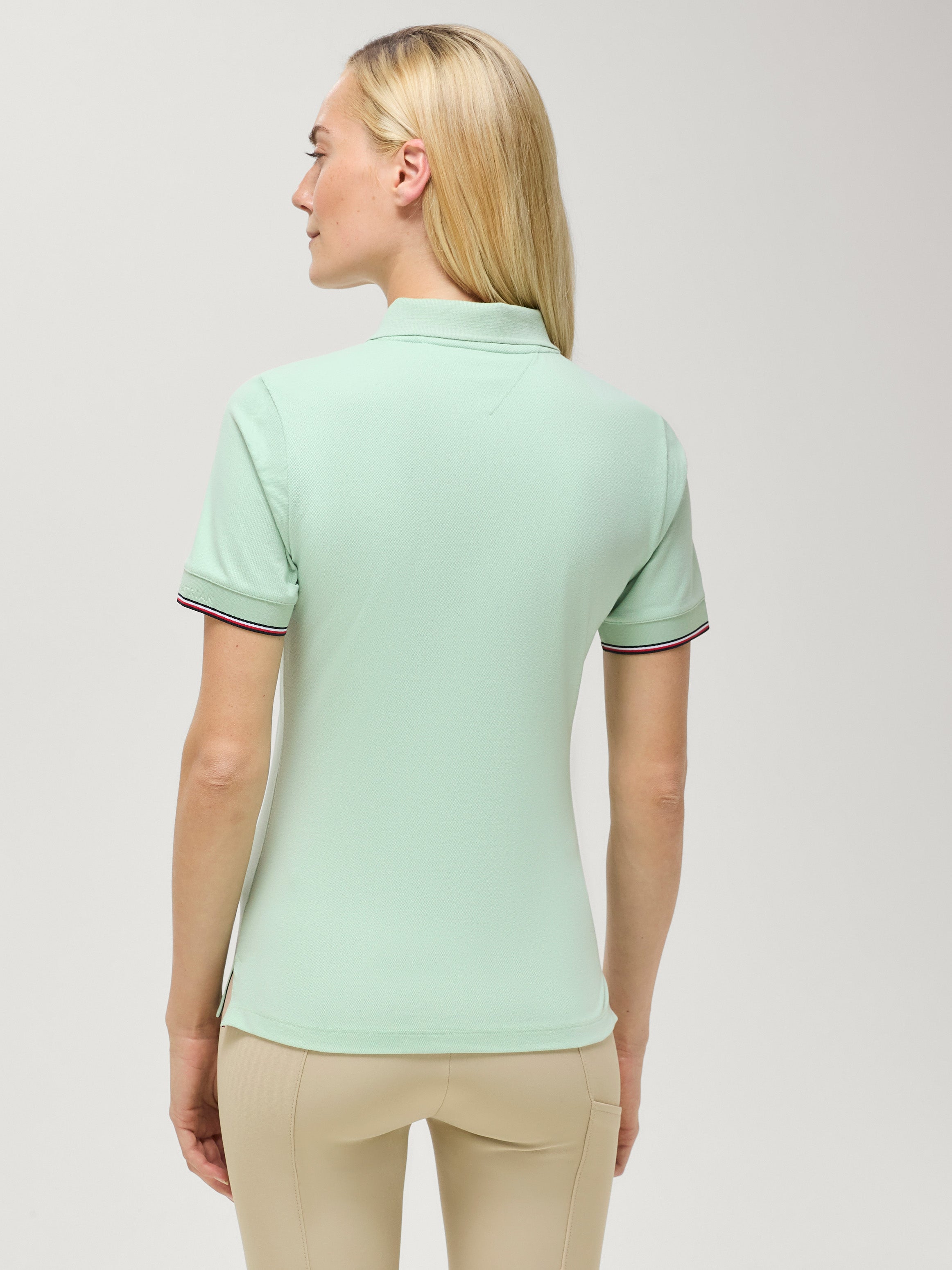 balloon zip shirt ミントグリーン Anaheim Zip Polo BELAIR MINT
