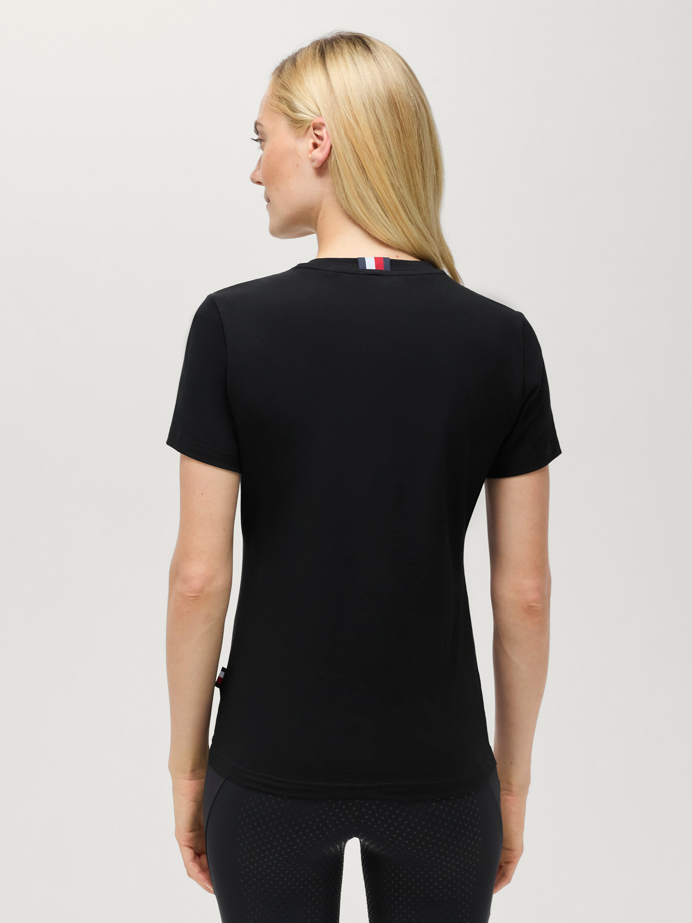 Malibu Strass T-Shirt BLACK