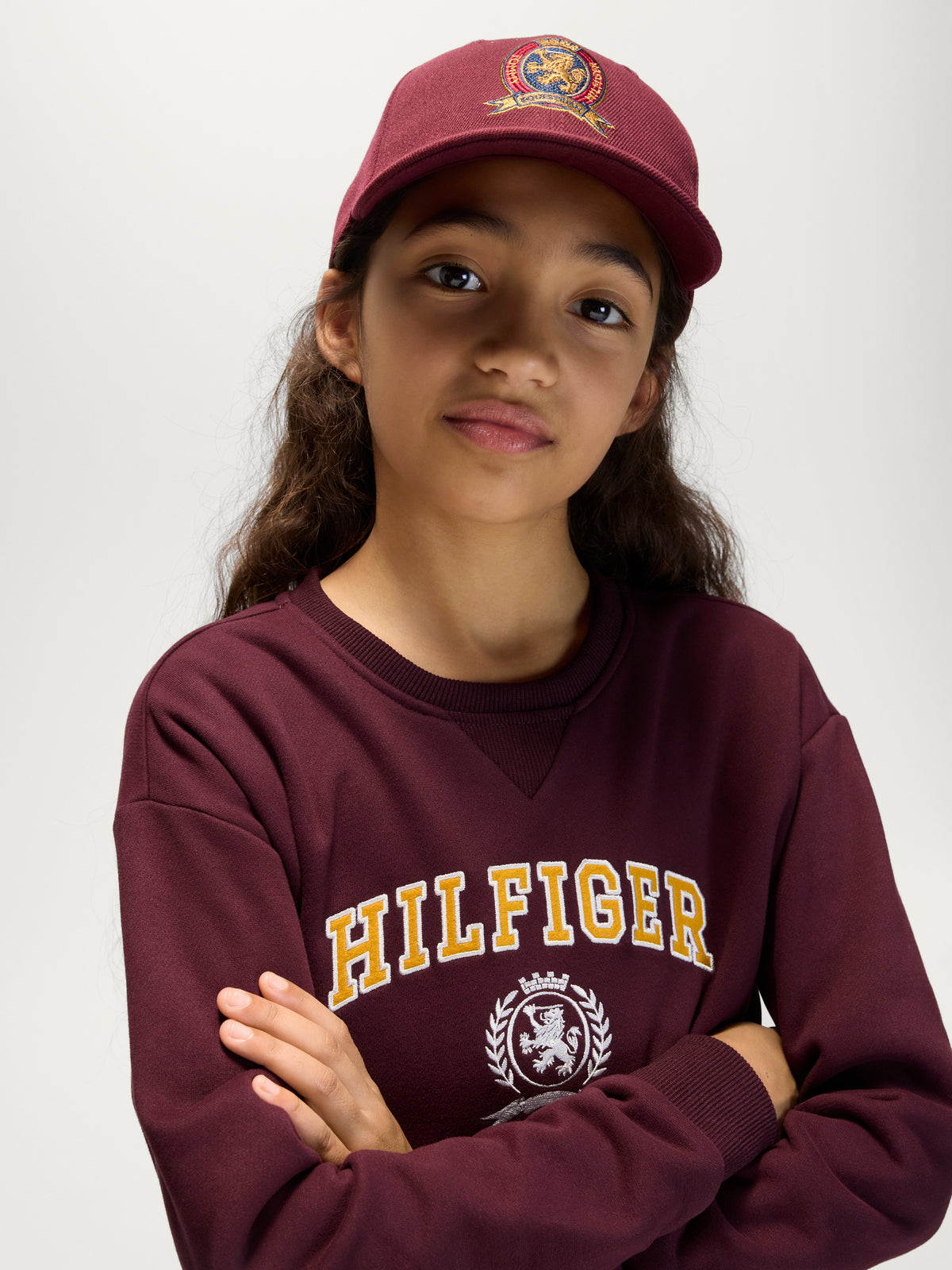 Royce Crest Cap DEEP BURGUNDY