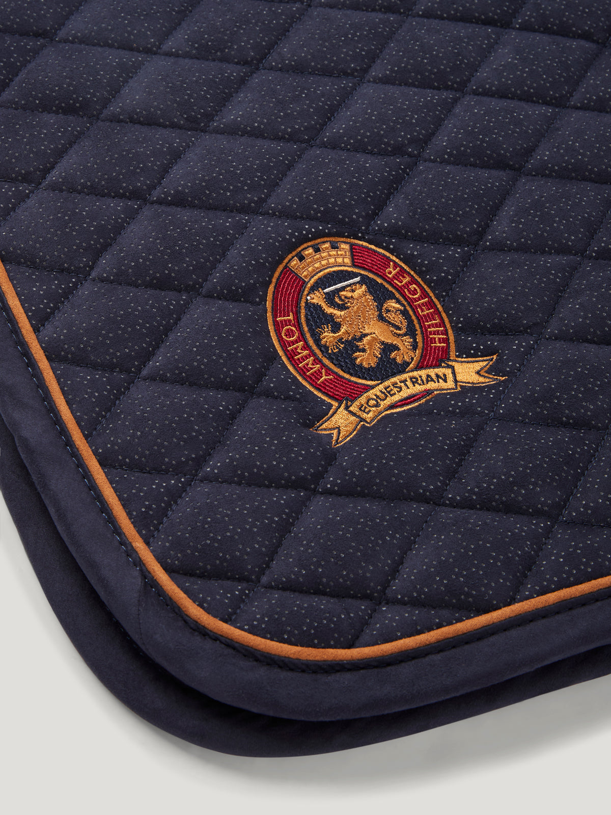 Baxter Suede Jumping Saddlepad DESERT SKY